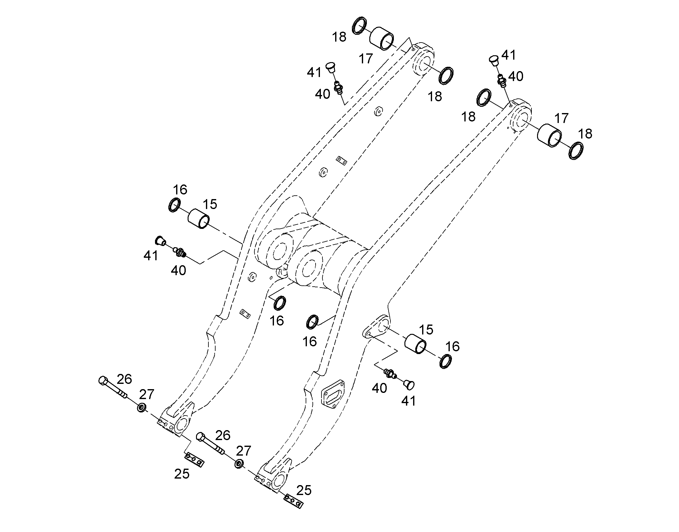 ПЛАНКА 9799137 LIEBHERR
