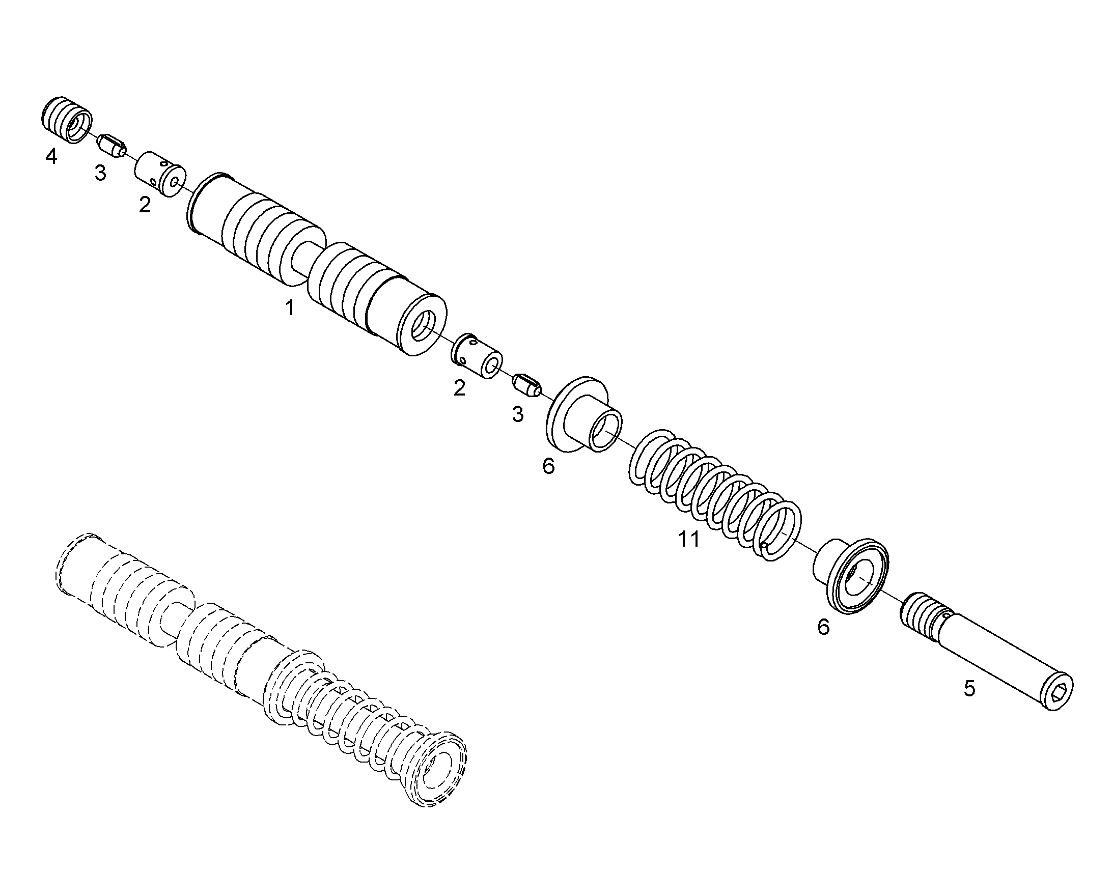 ТАРЕЛКА ПРУЖИНЫ 7414526 LIEBHERR