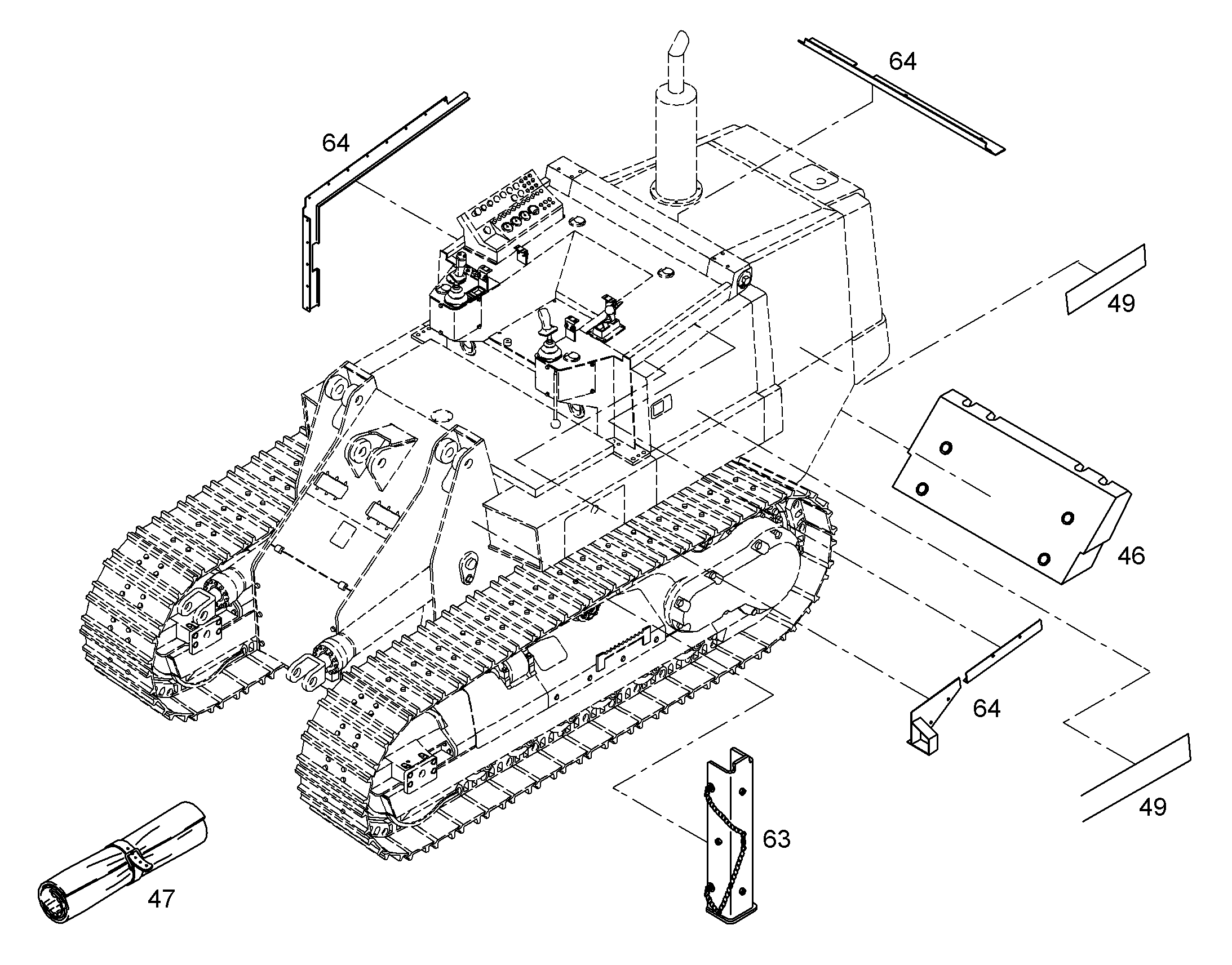 РАСПОЛОЖЕНИЕ ТАБЛИЧЕК 9746808 LIEBHERR