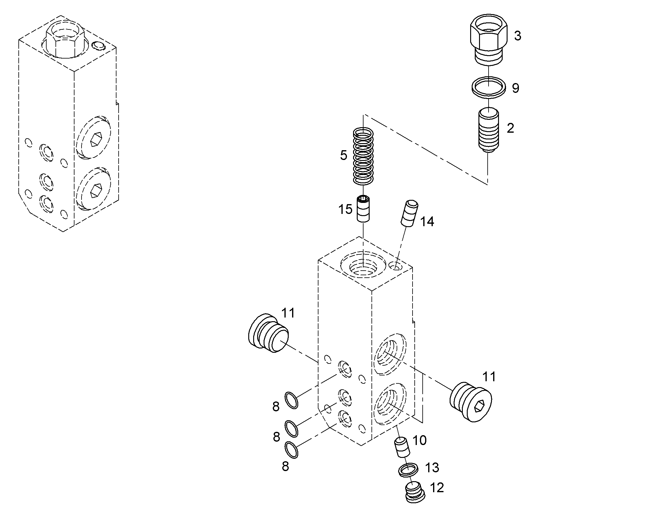 СОПЛО 7415107 LIEBHERR