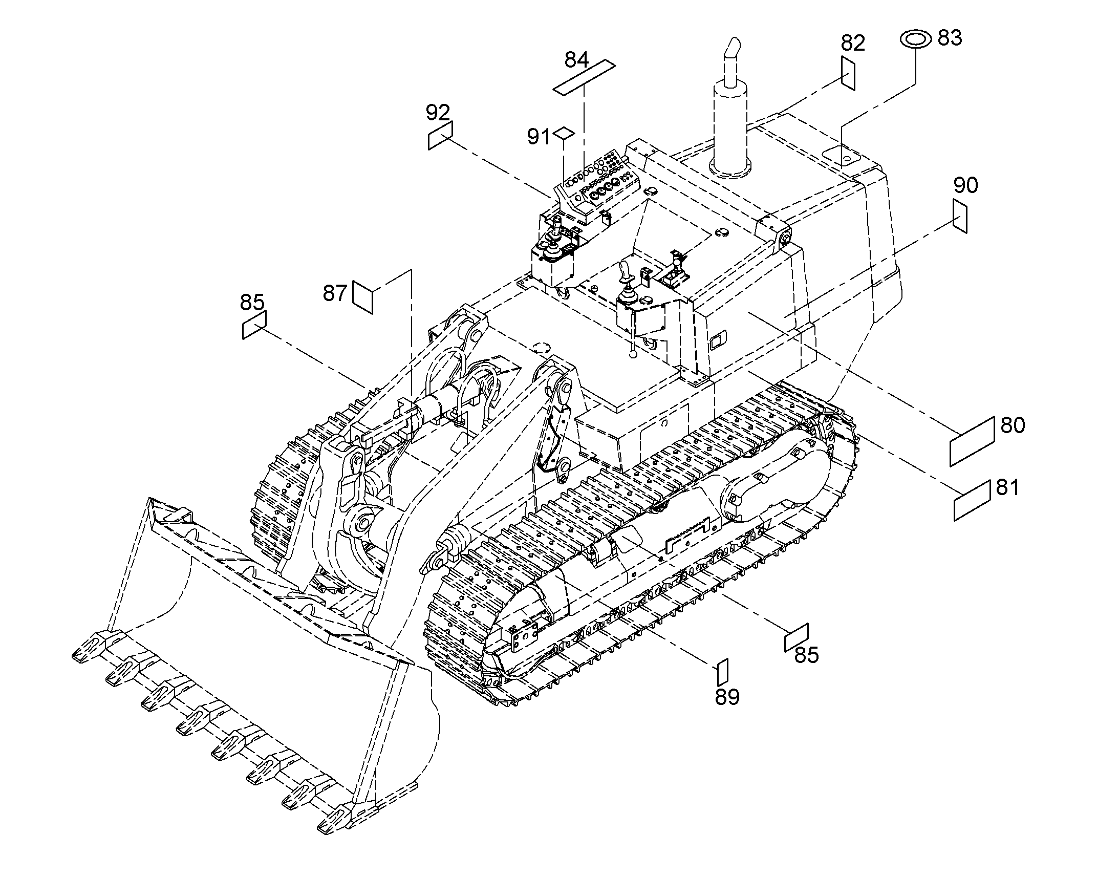 ТАБЛИЧКА HUBGERUESTSICHERUNG 64mmX128mm 9619852 LIEBHERR