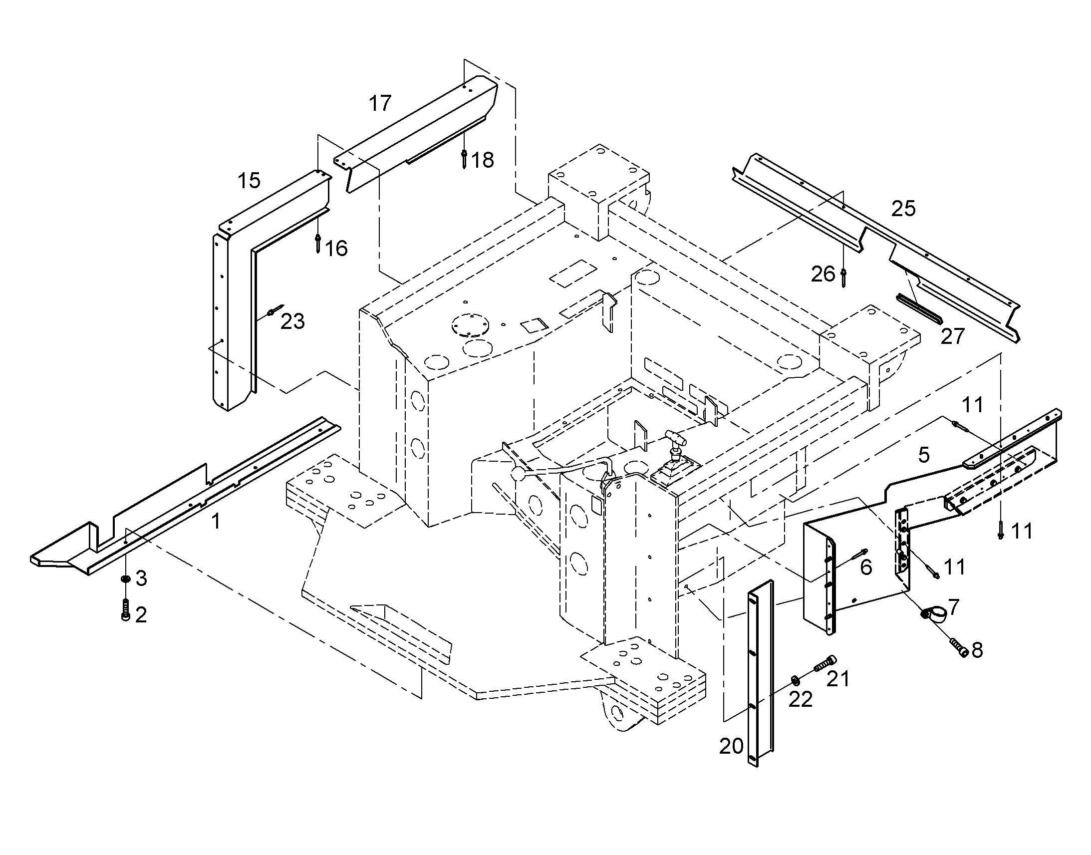 ЗАКЛЕПКА ДЕКОРАТИВНАЯ 3,2X13,3 7415110 LIEBHERR