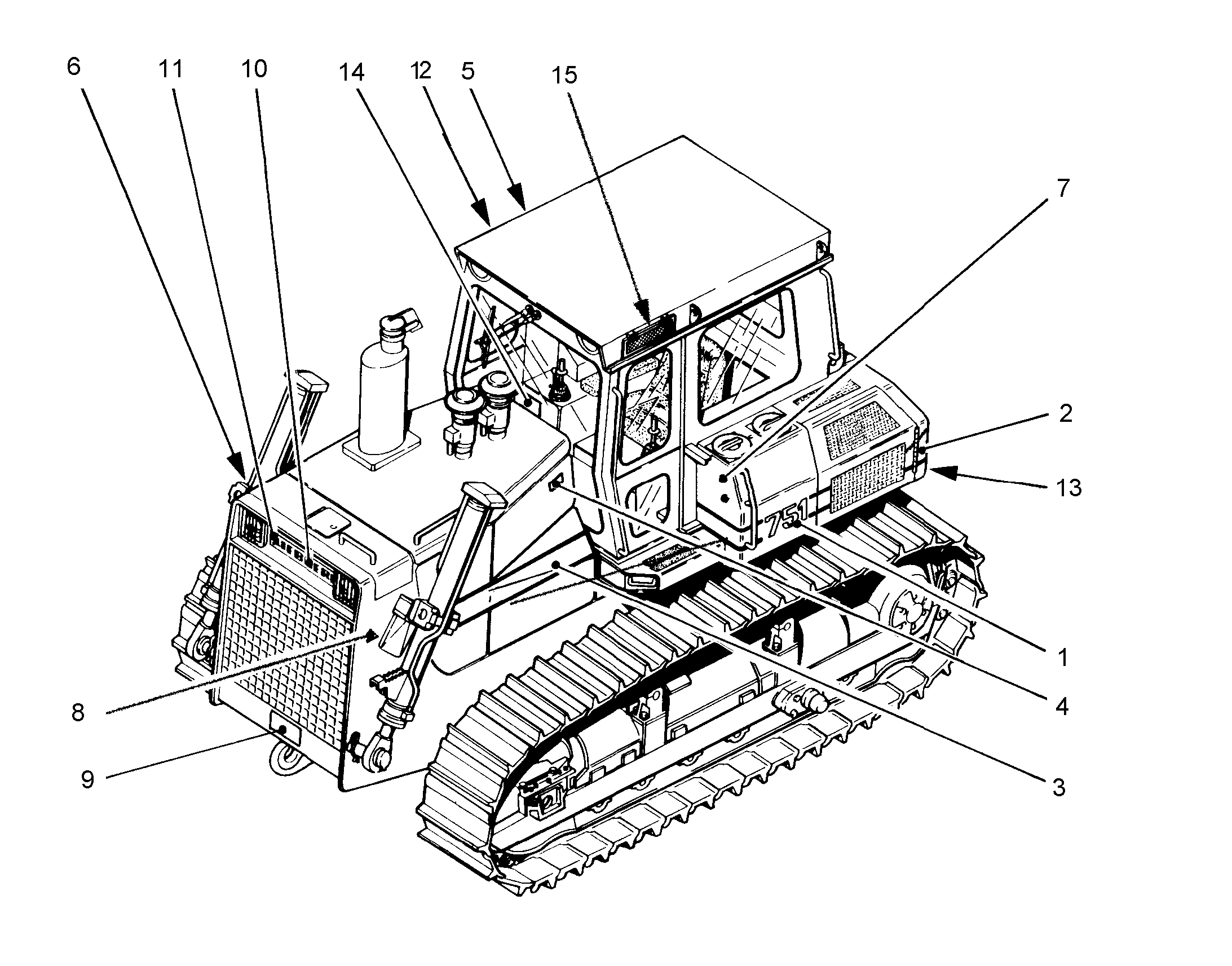 СХЕМА СМАЗКИ 9748222 LIEBHERR