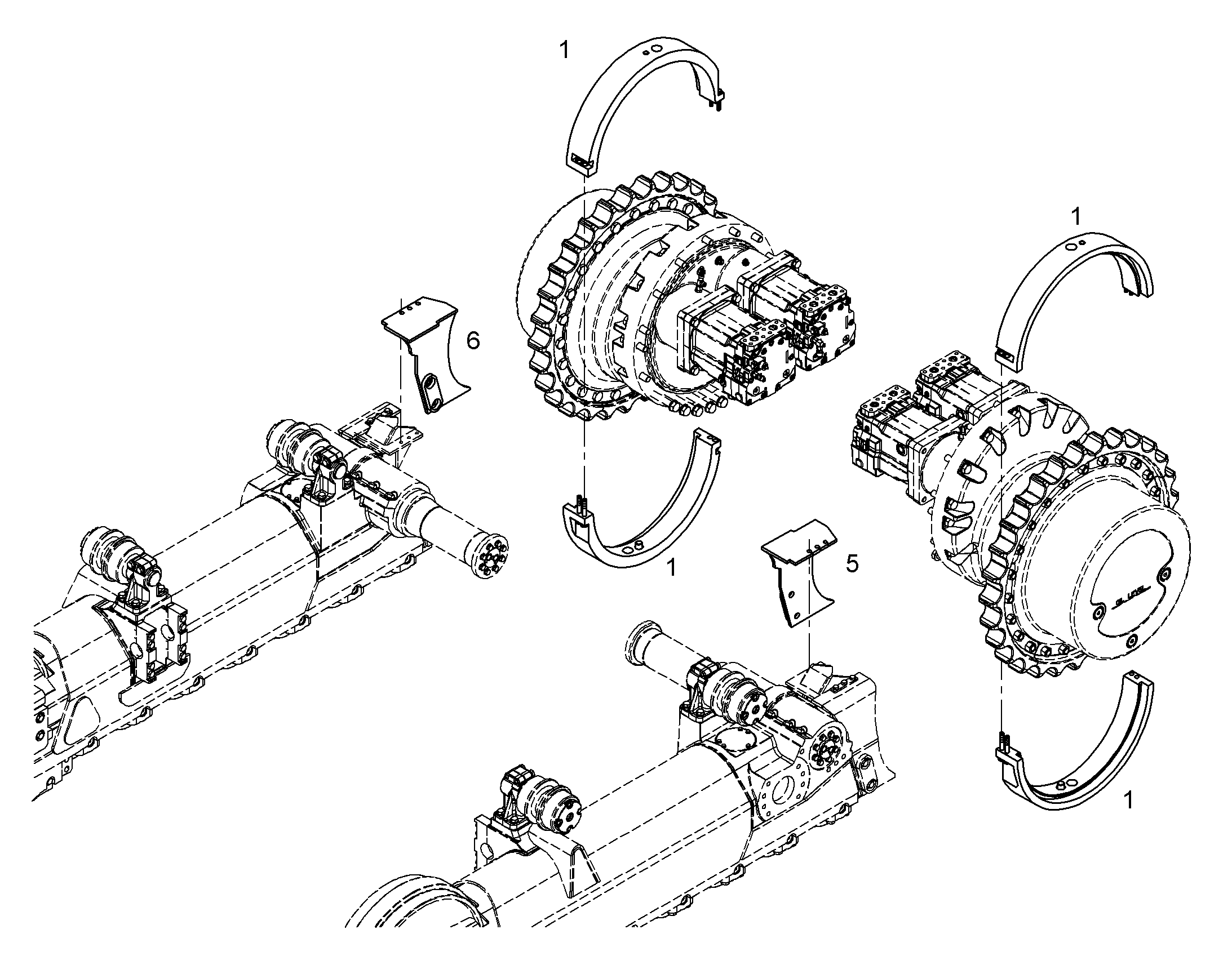 КОЛЬЦО ПРЕДОХРАНИТЕЛЬНОЕ 944426803 LIEBHERR