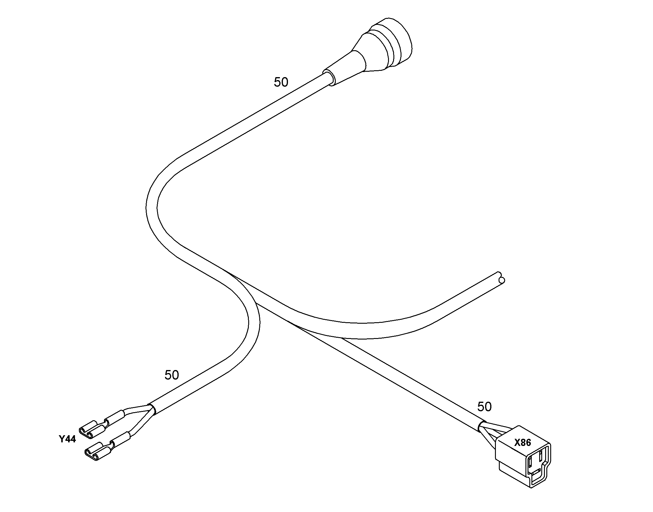 ДОРАБОТКА КАБЕЛЬН. КОМПЛЕКТА 9747315 LIEBHERR