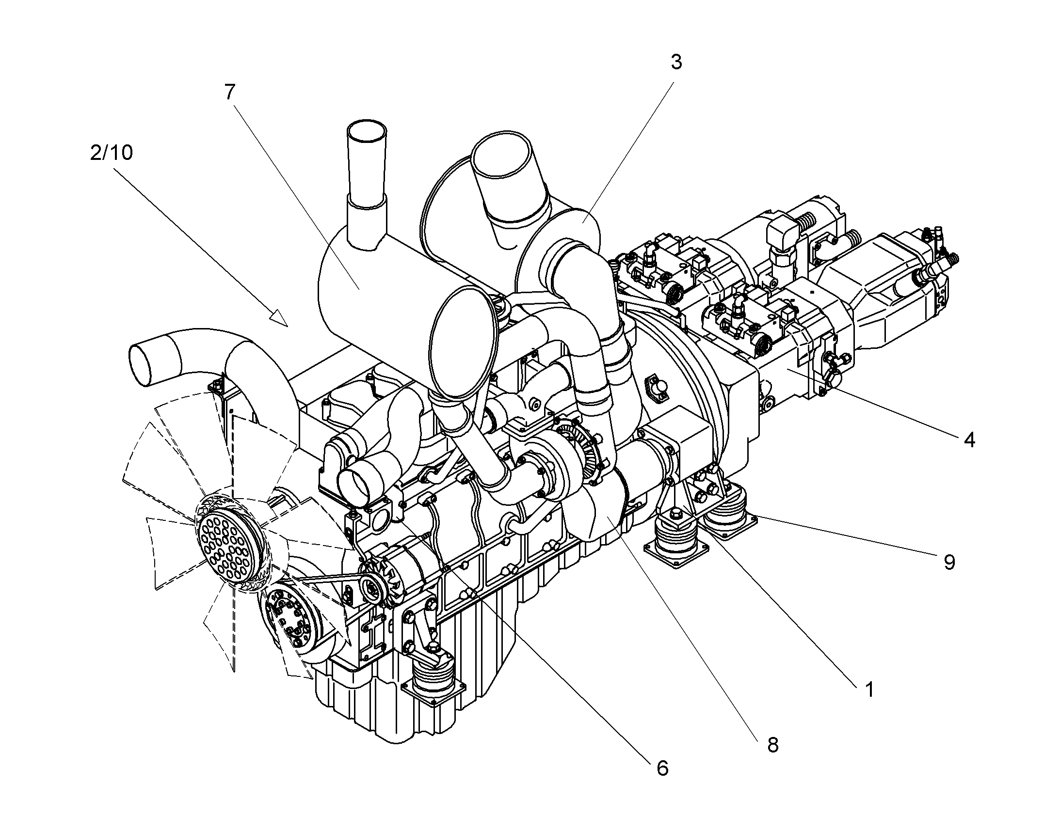 ДЕТАЛИ КРЕПЕЖНЫЕ 9749156 LIEBHERR
