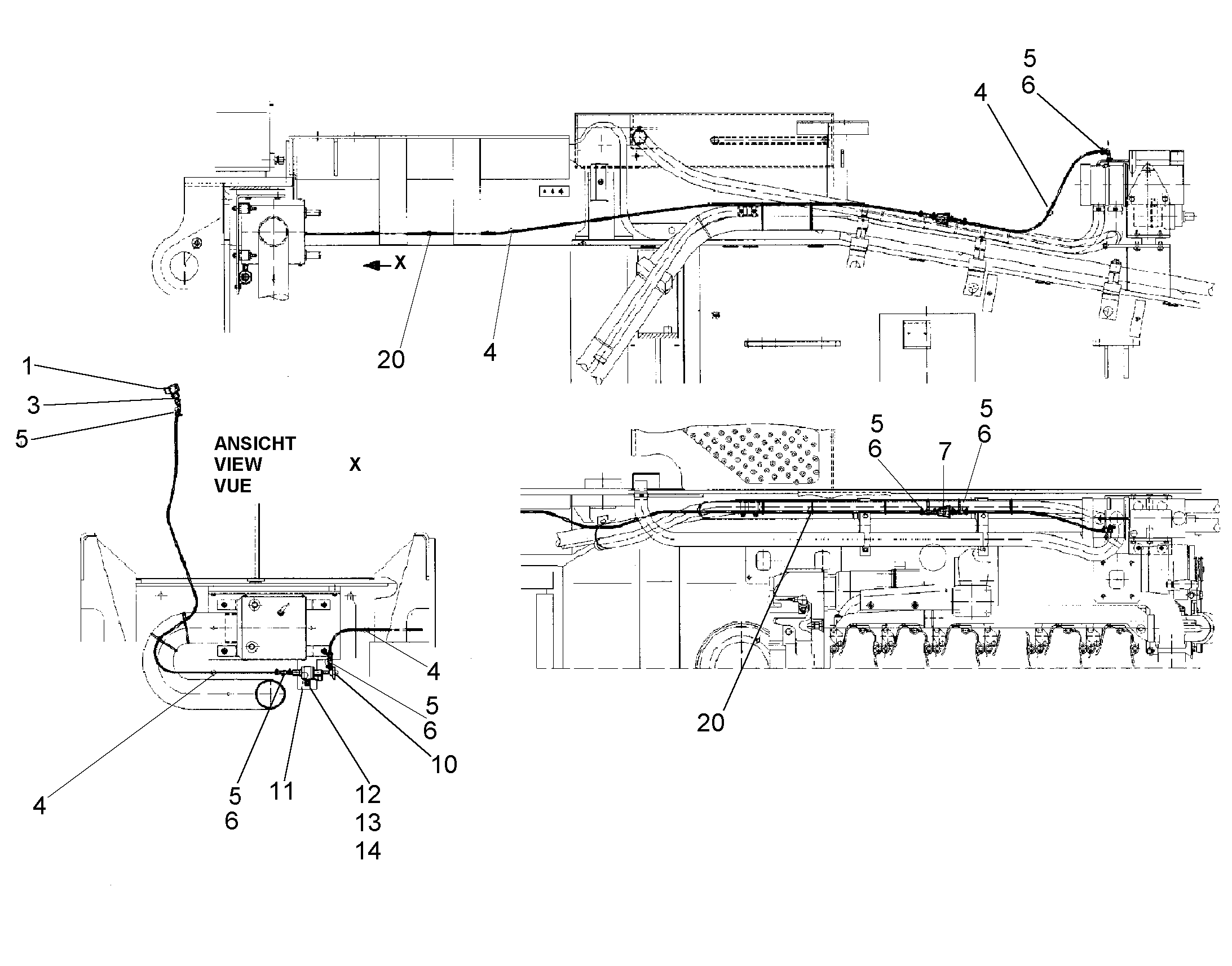 СКОБА 7414058 LIEBHERR