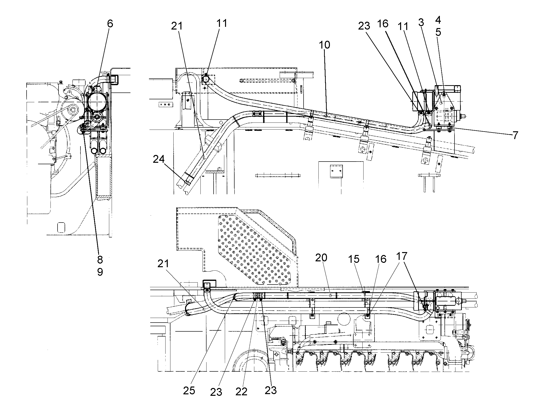 ХОМУТ 9742973 LIEBHERR