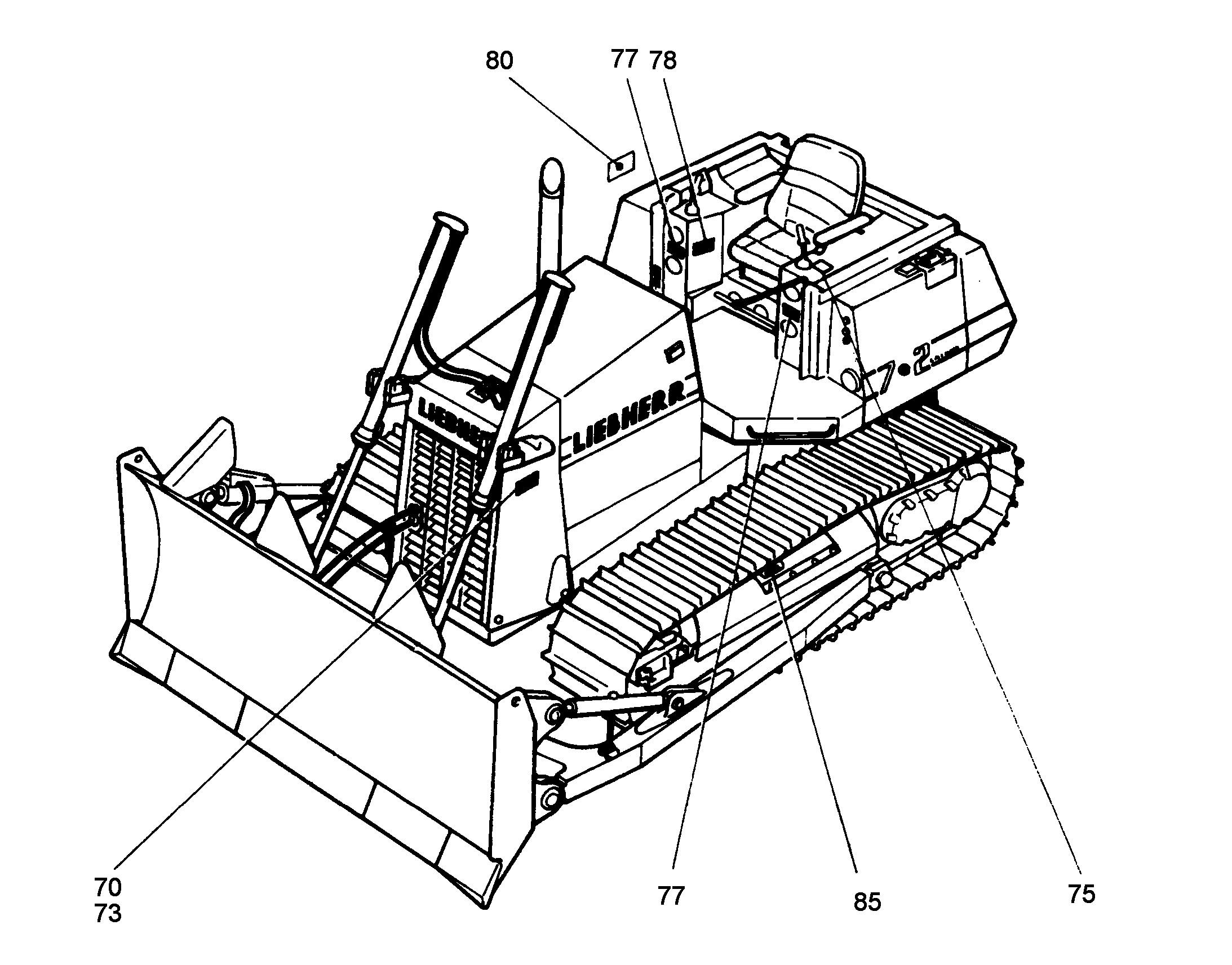 ТИПОВАЯ ТАБЛИЧКА 9749081 LIEBHERR