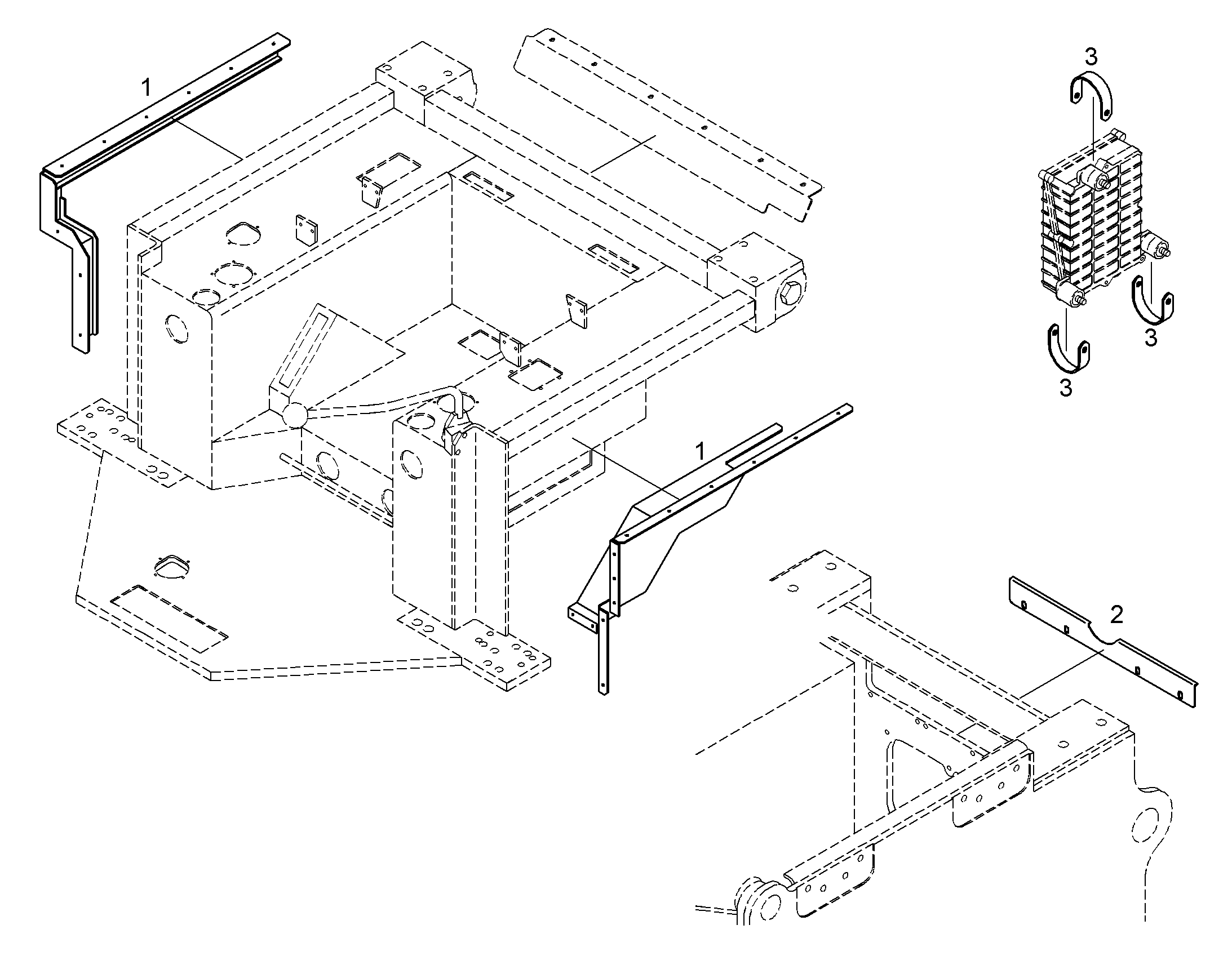 ЗАЩИТНЫЕ ПЛАСТИНЫ ПЛОЩ. ВОДИТ. 9749407 LIEBHERR