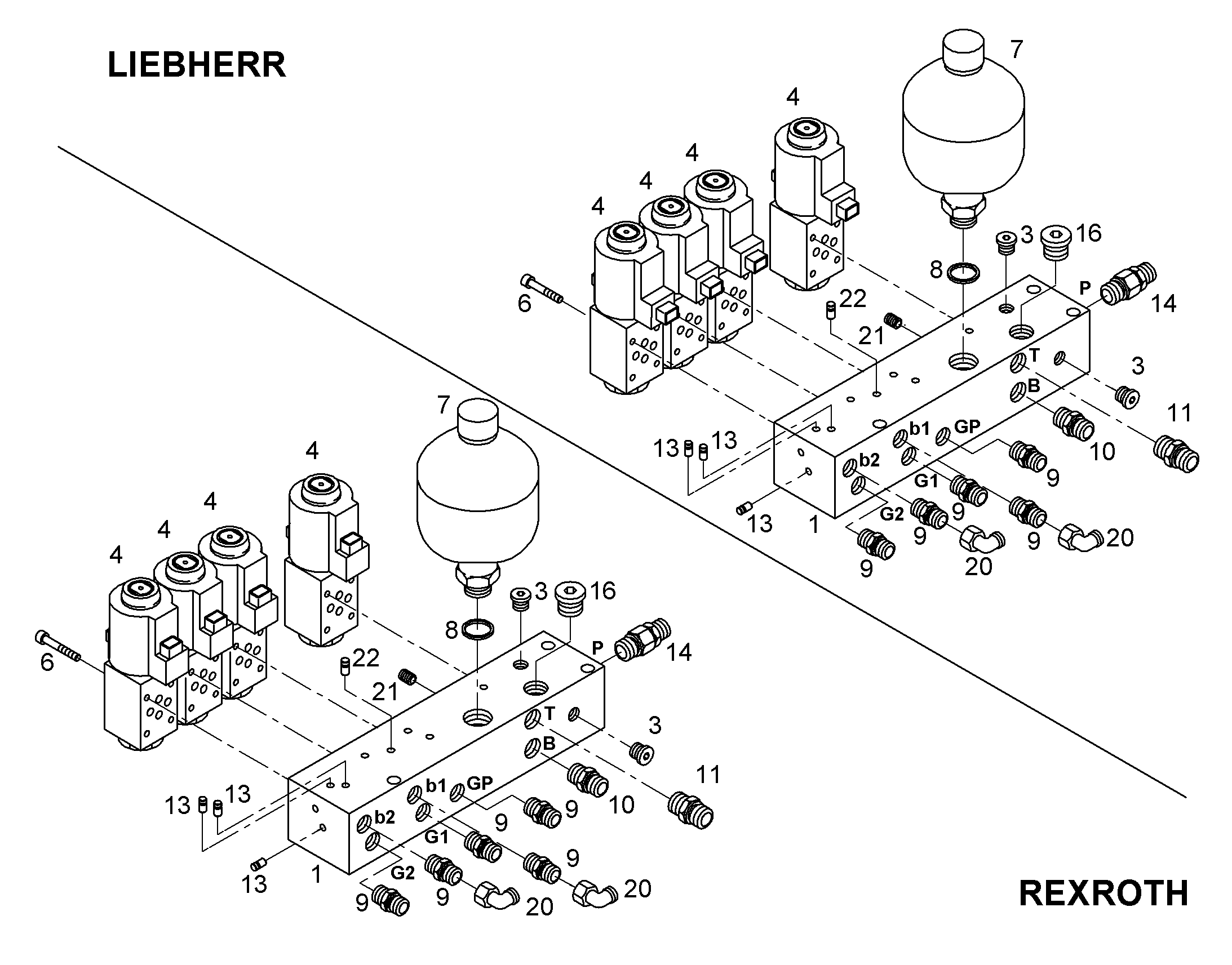 ПЛАСТИНКА КЛАПАНА 9183774 LIEBHERR
