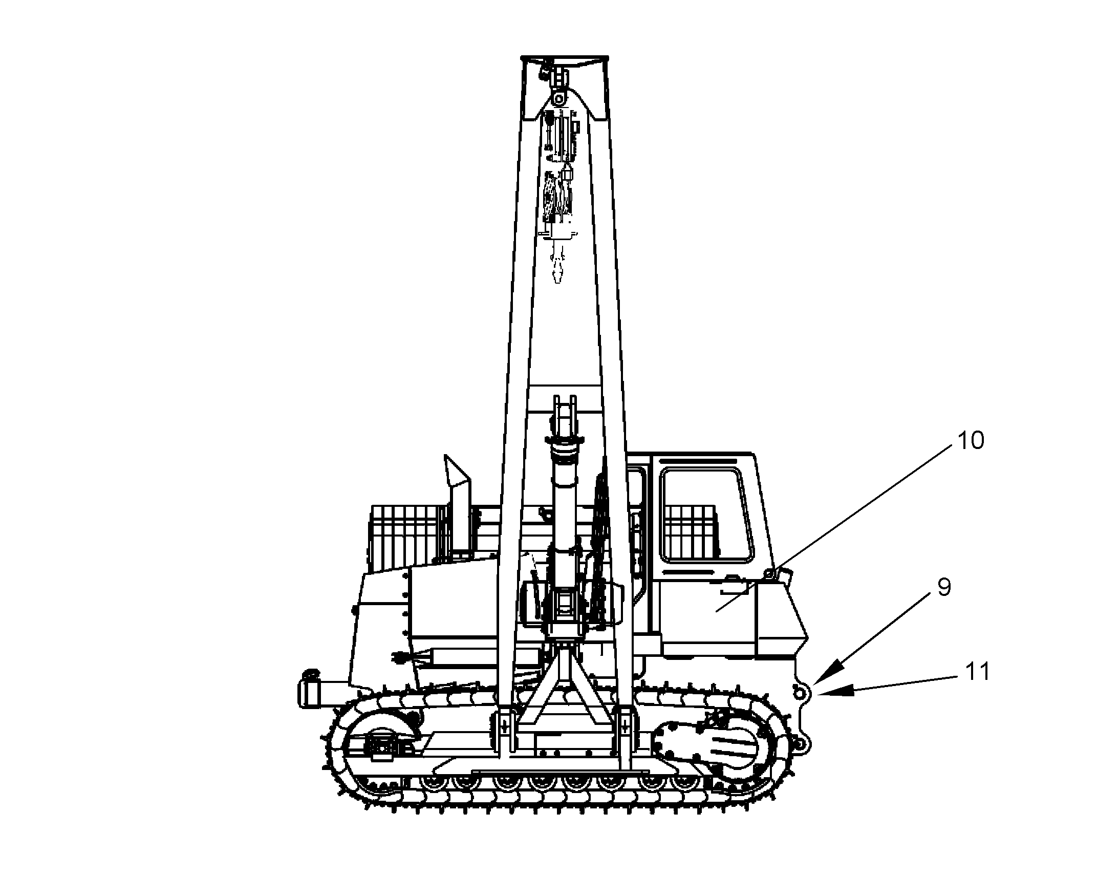 ГИДРОСИСТЕМА МЕХ. ПЕРЕДВИЖЕНИЯ 9797793 LIEBHERR