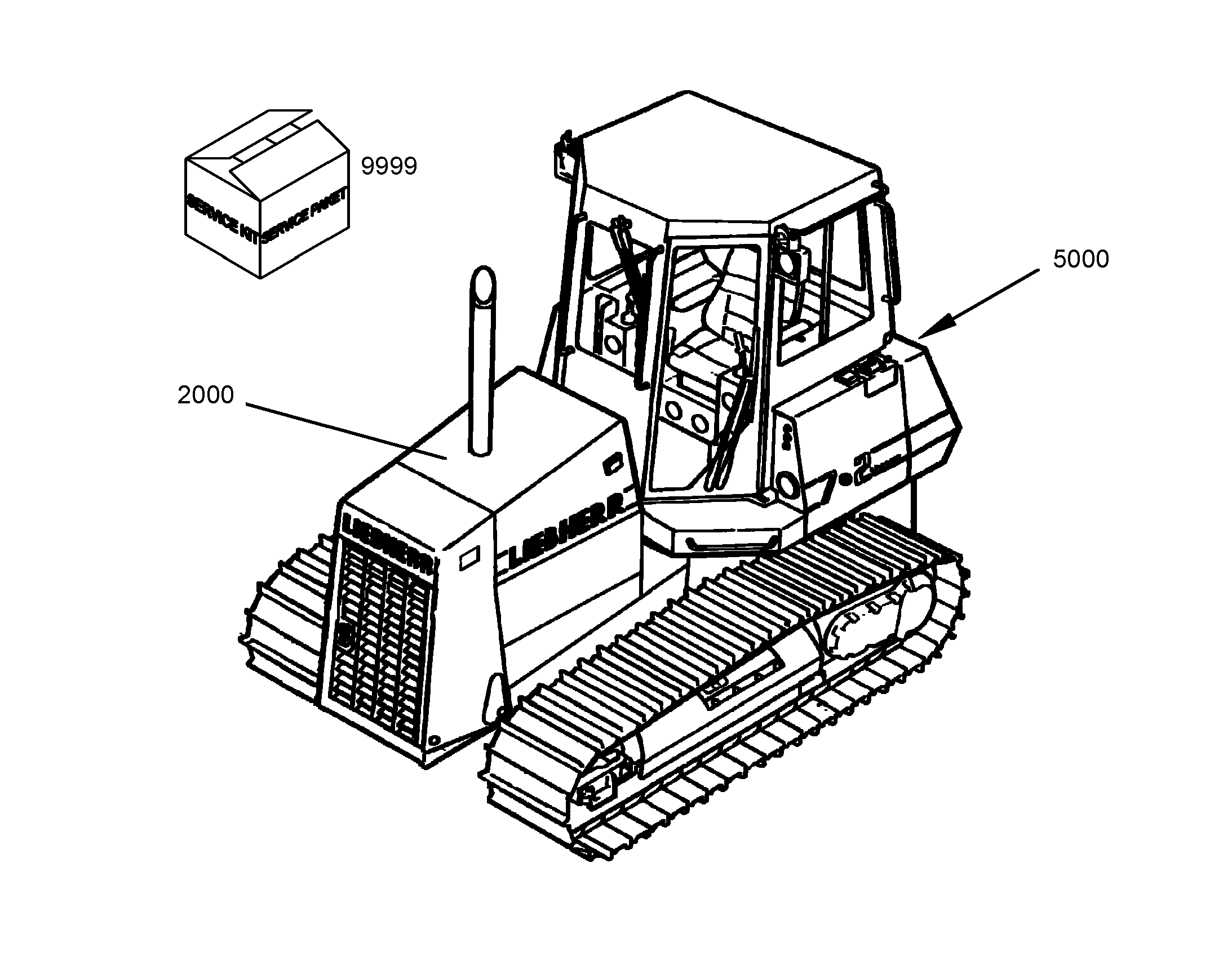 ОПЦИИ SR712BM 9084334 LIEBHERR