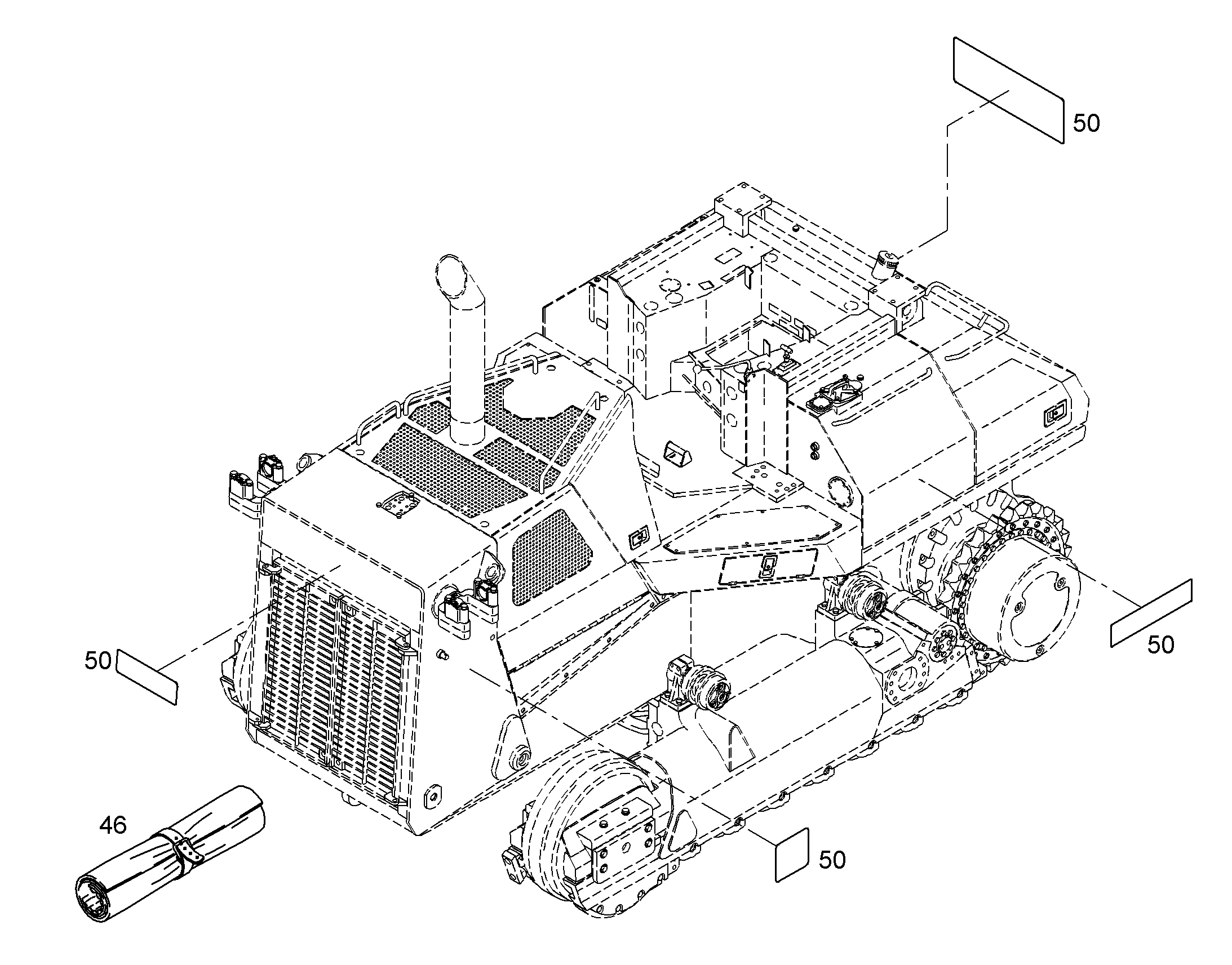 РАСПОЛОЖЕНИЕ ТАБЛИЧЕК 9749107 LIEBHERR