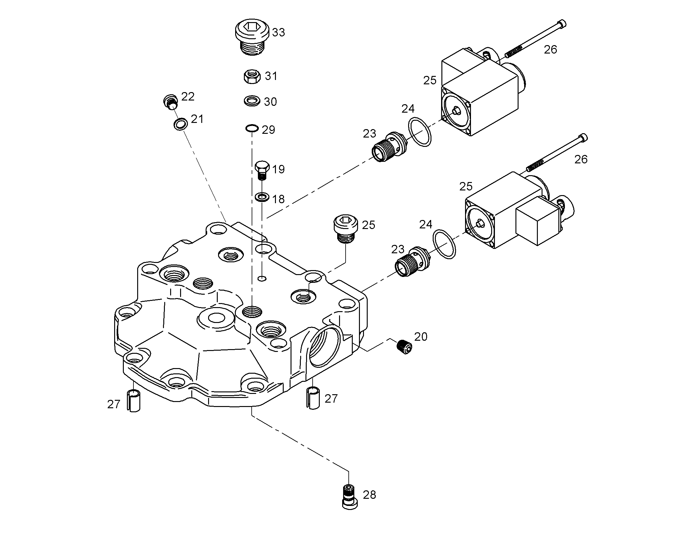 ЗАГЛУШКА РЕЗЬБОВАЯ M8X1 7409128 LIEBHERR