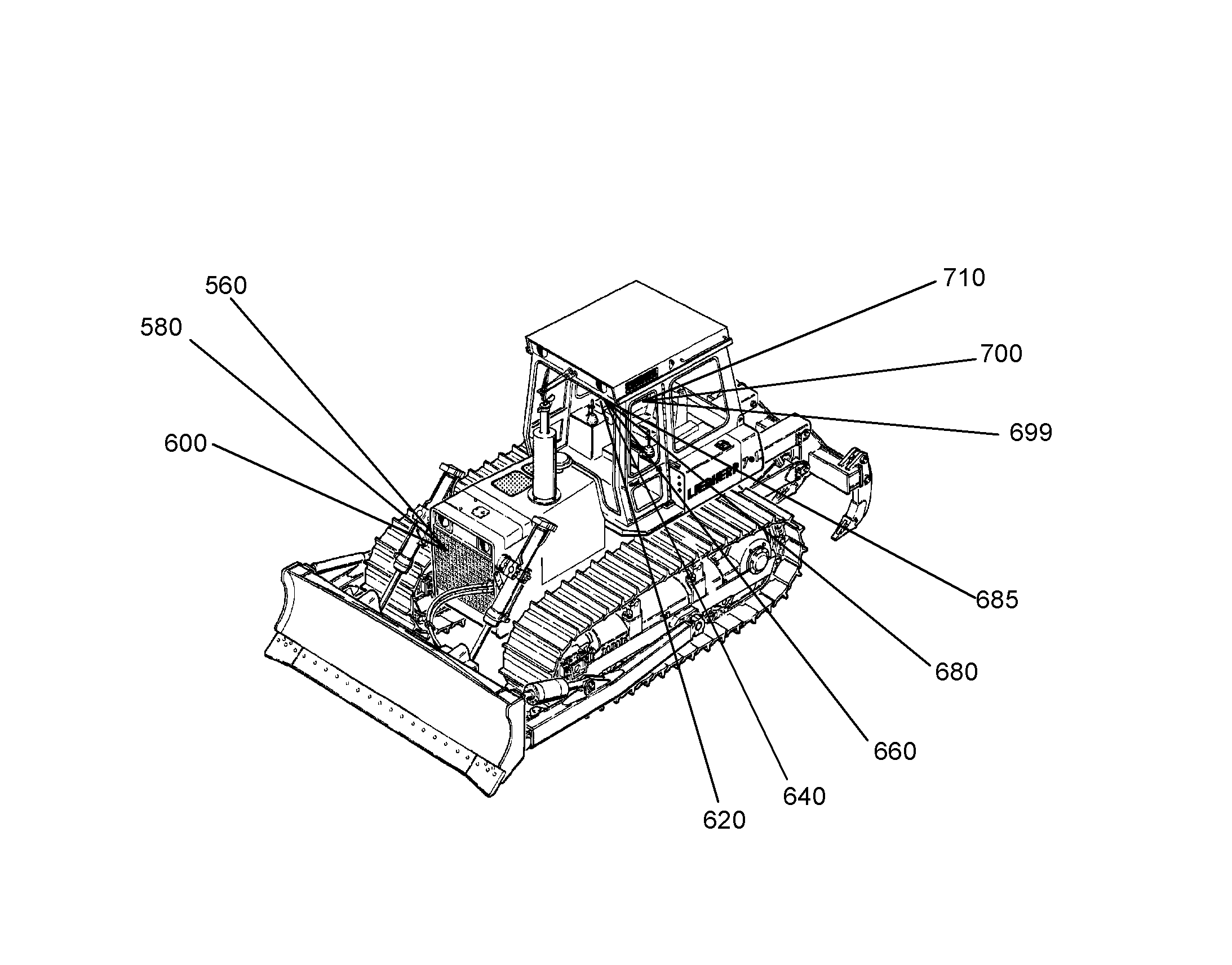 ПУЛЬТ 9058669 LIEBHERR