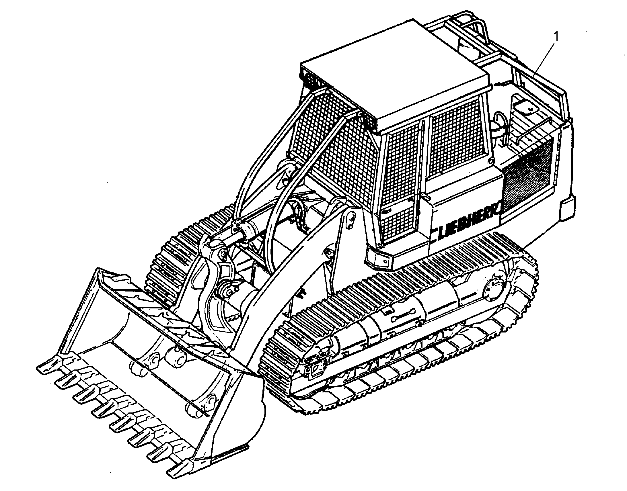ЩИТОК 9044195 LIEBHERR
