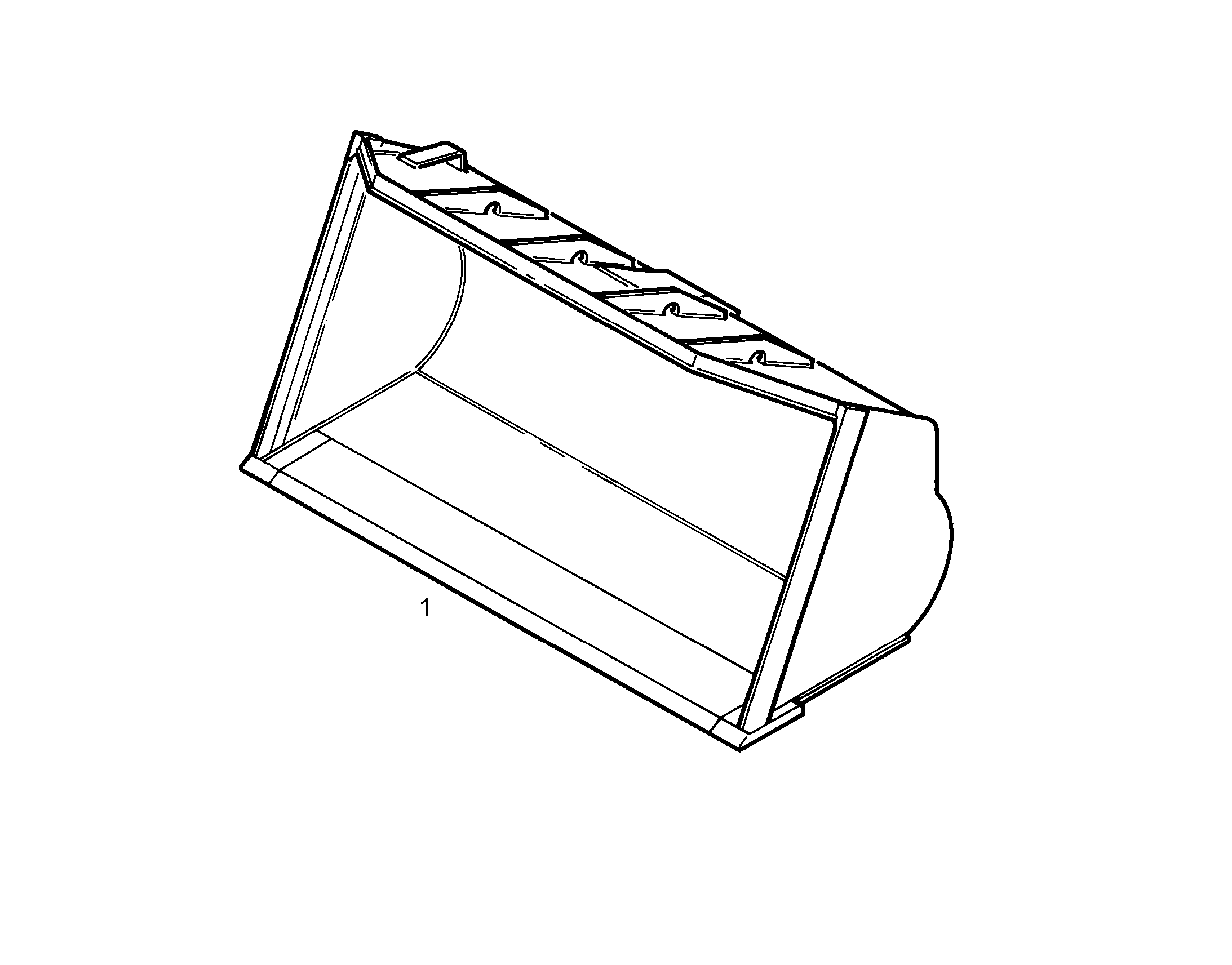 КОВШ ГРУЗОВОЙ 9059458 LIEBHERR