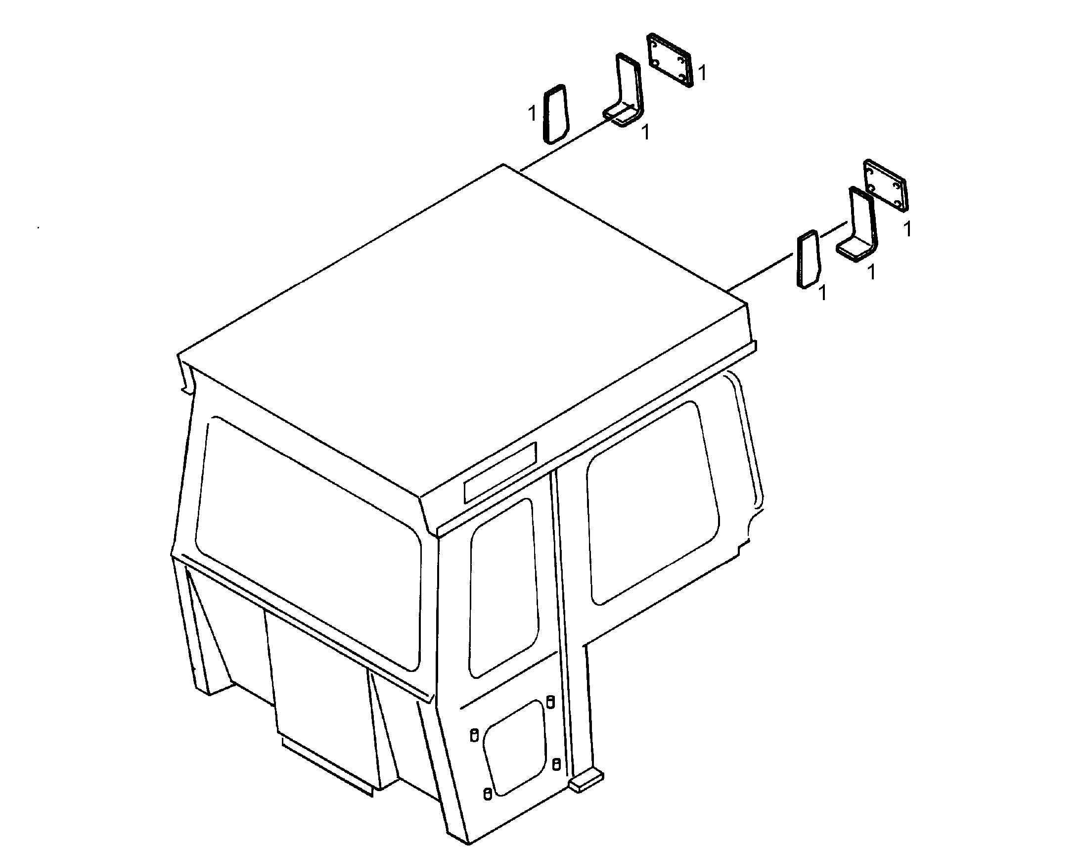 ПЕРЕОБОРУД. СЕРИЙН. КАБ. 9048717 LIEBHERR