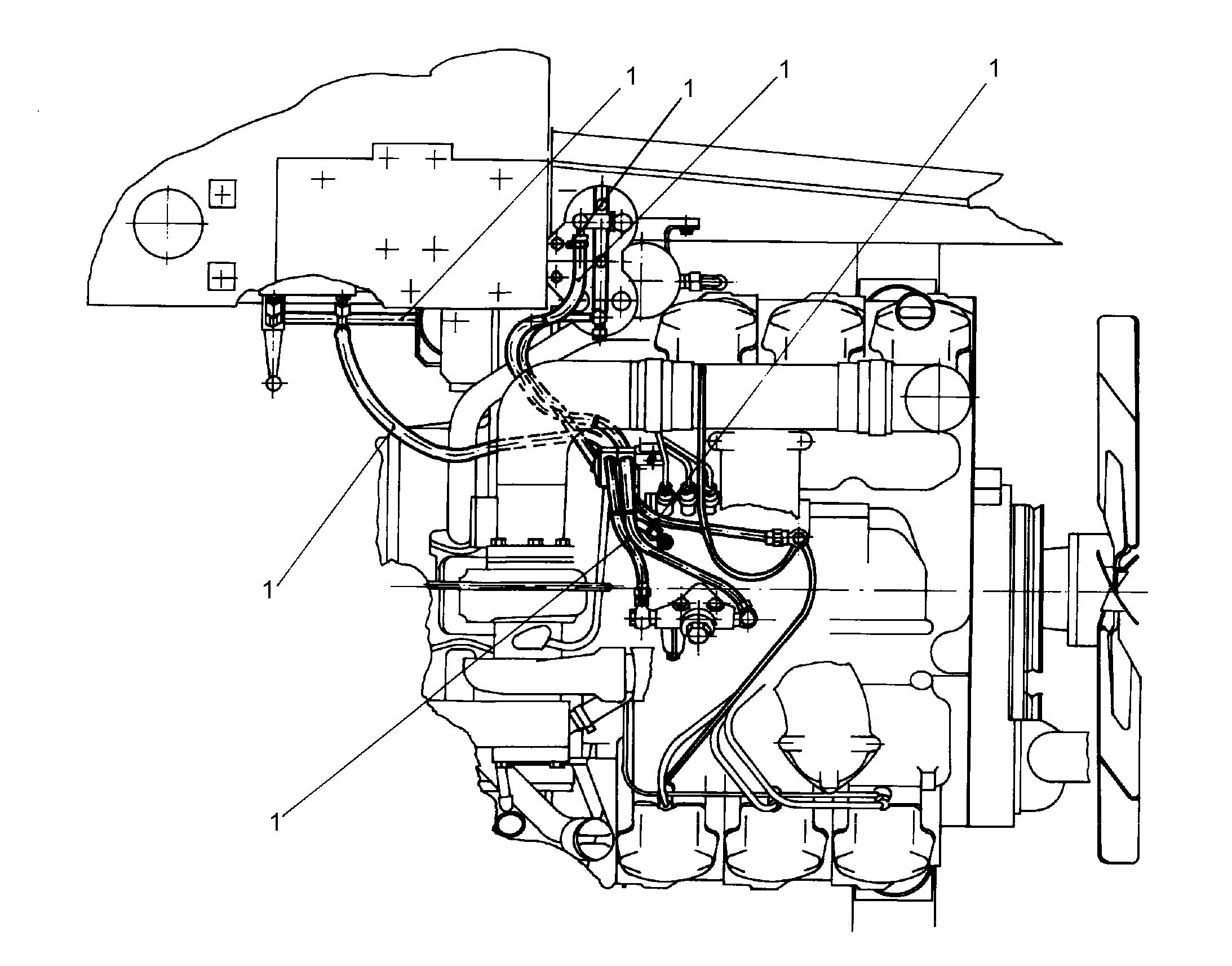 ТОПЛИВОПРОВОДЫ 9053323 LIEBHERR