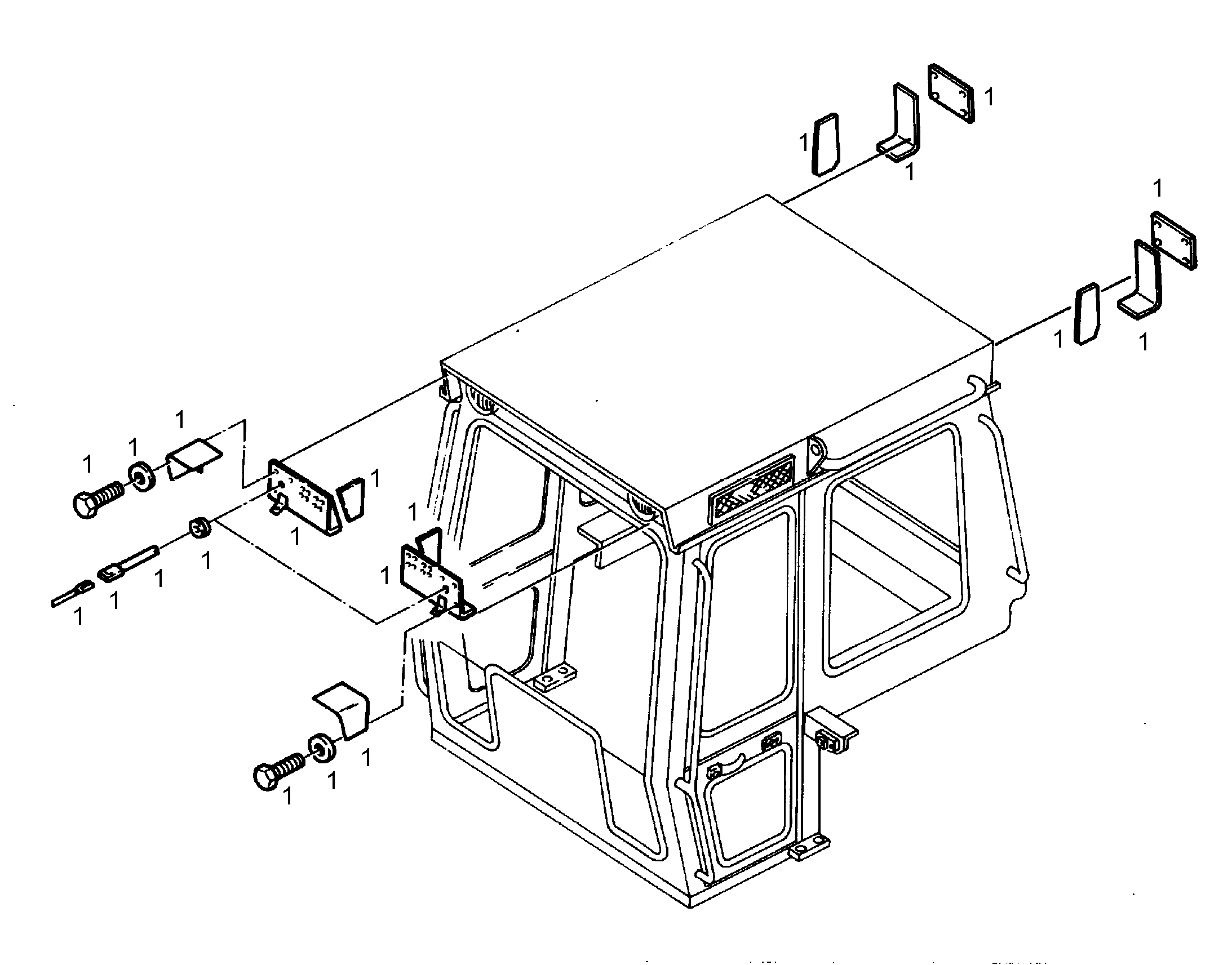 ПЕРЕОБОРУД. СЕРИЙН. КАБ. ВОД. 9046722 LIEBHERR