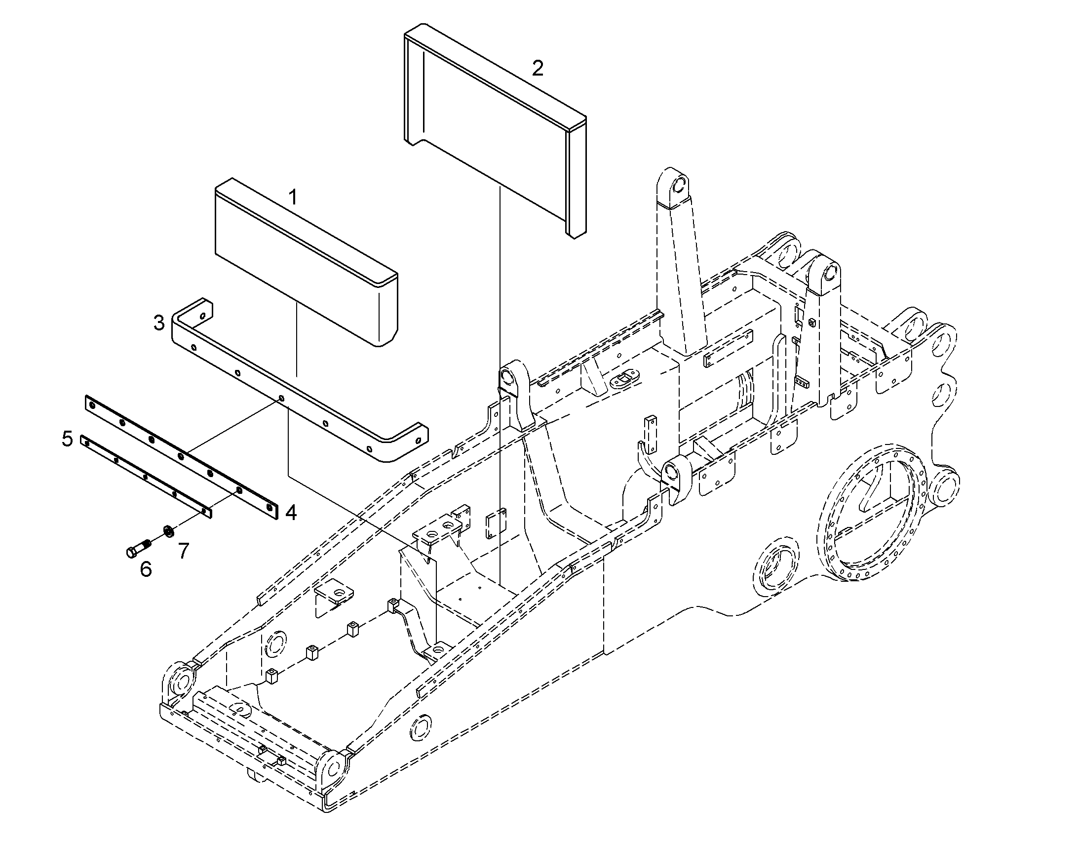 ПЛАНКА 9184738 LIEBHERR