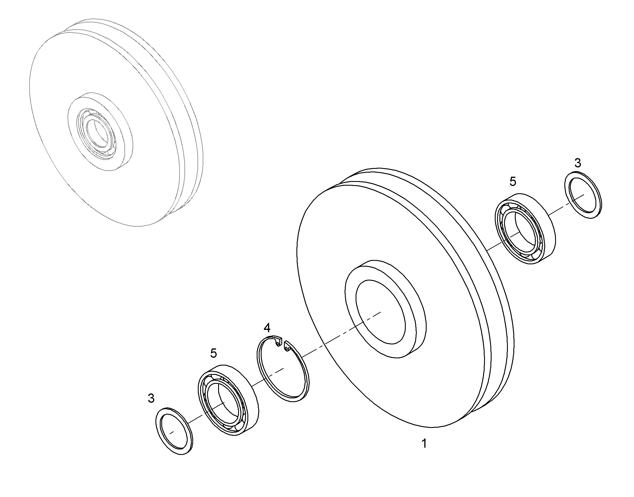 ШАРИКОПОДШИПНИК РАДИАЛЬНЫЙ -6212Z 60X110X22 10015178 LIEBHERR