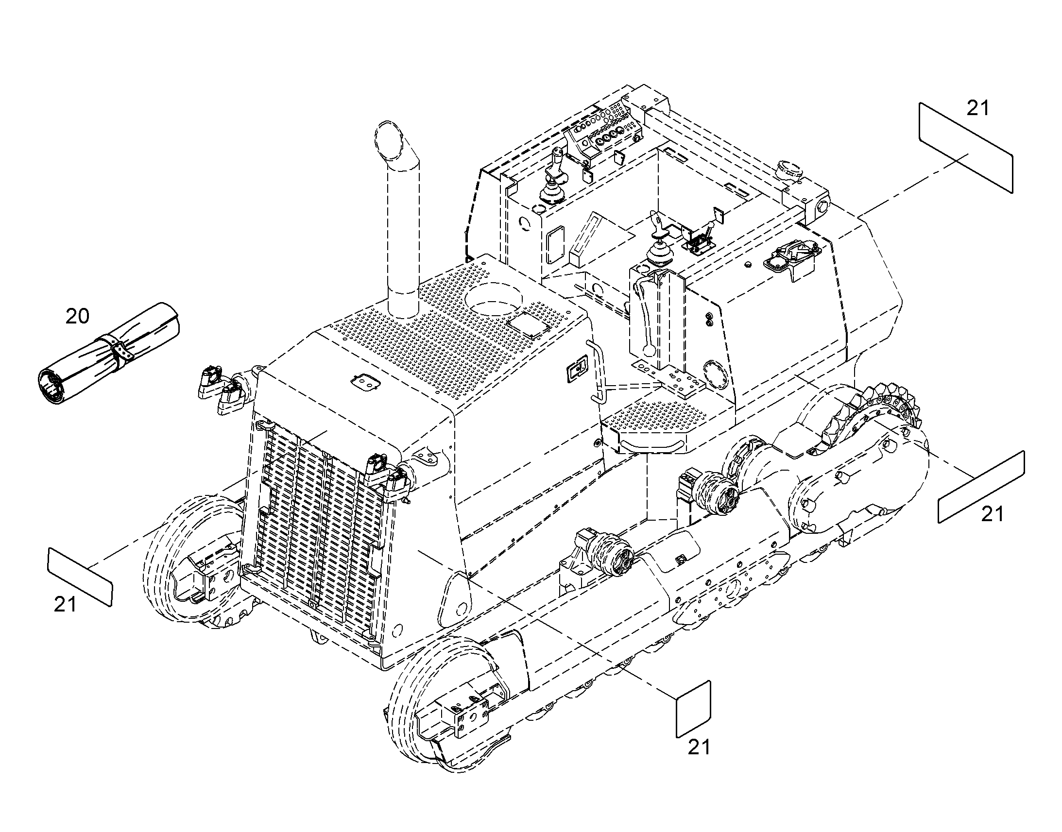 РАСПОЛОЖЕНИЕ ТАБЛИЧЕК 9749091 LIEBHERR