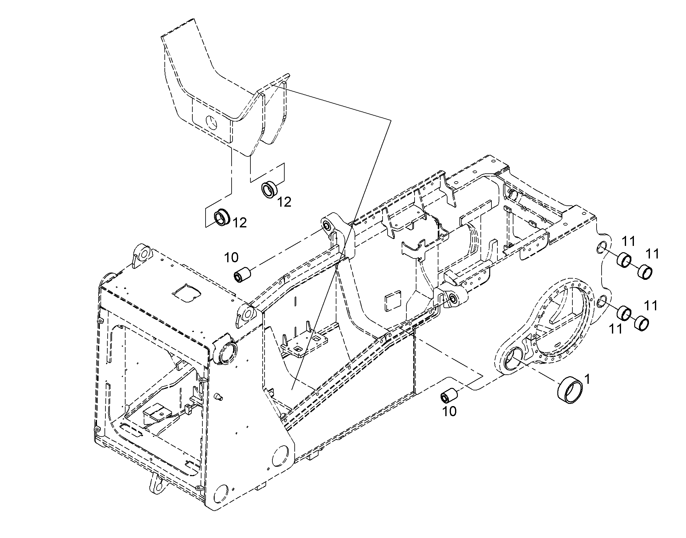 ГИЛЬЗА 133X174X69 9743730 LIEBHERR