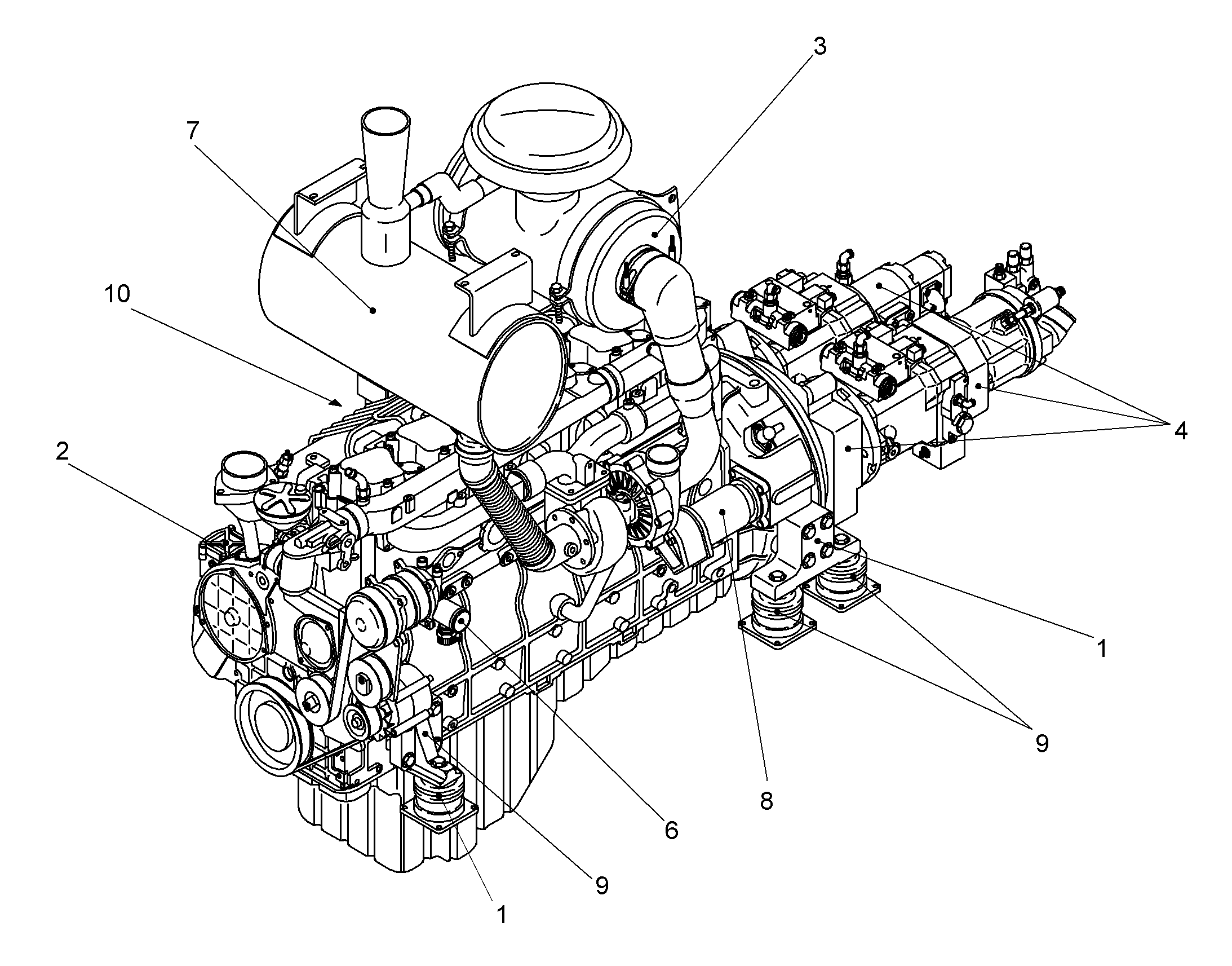 ДЕТАЛИ КРЕПЕЖНЫЕ 9748680 LIEBHERR