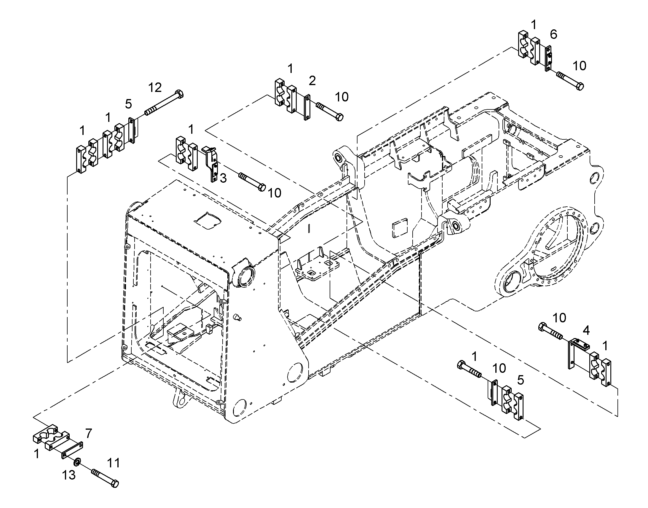 КРЕПЕЖ 9748952 LIEBHERR