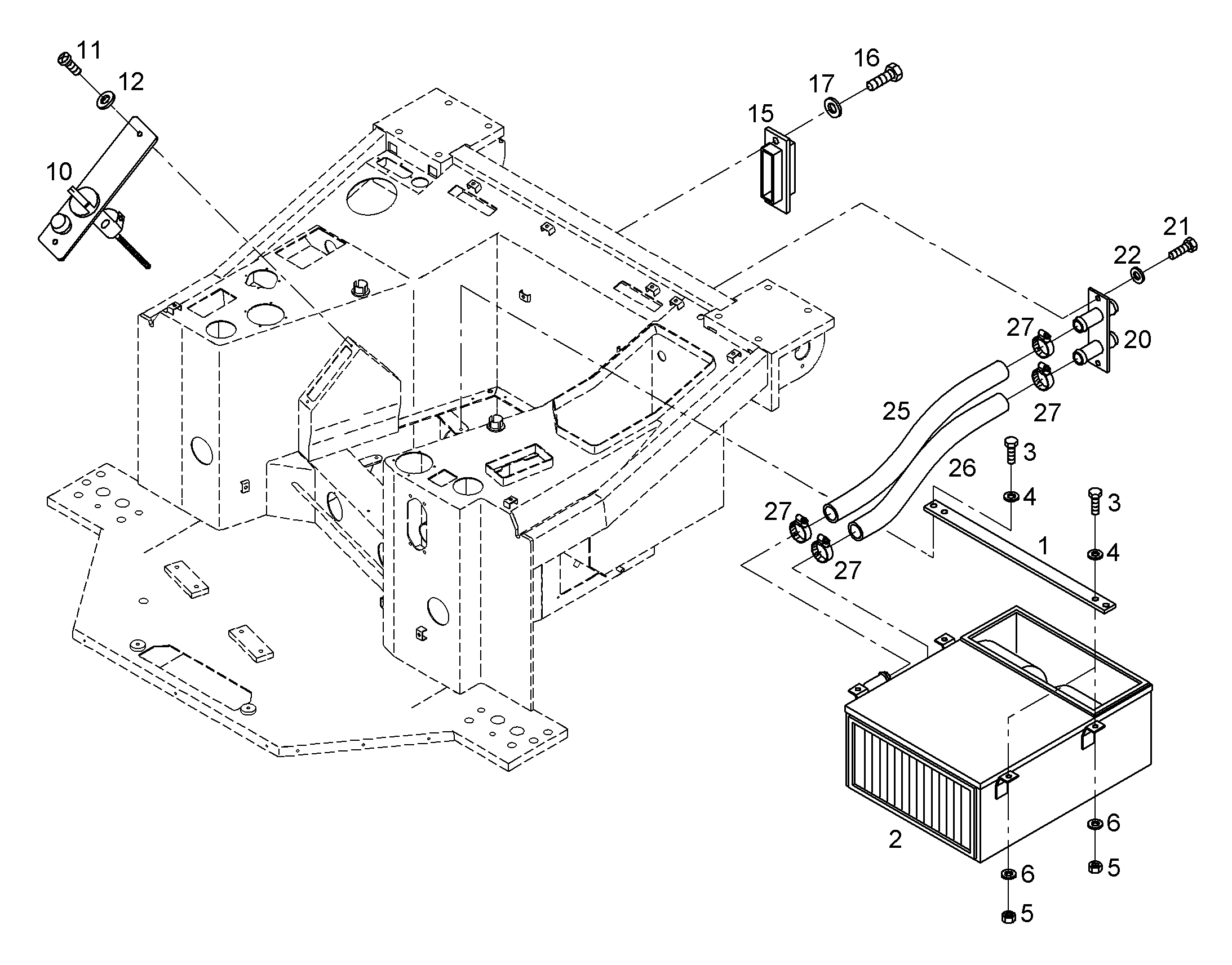 ПЛАНКА 9742441 LIEBHERR