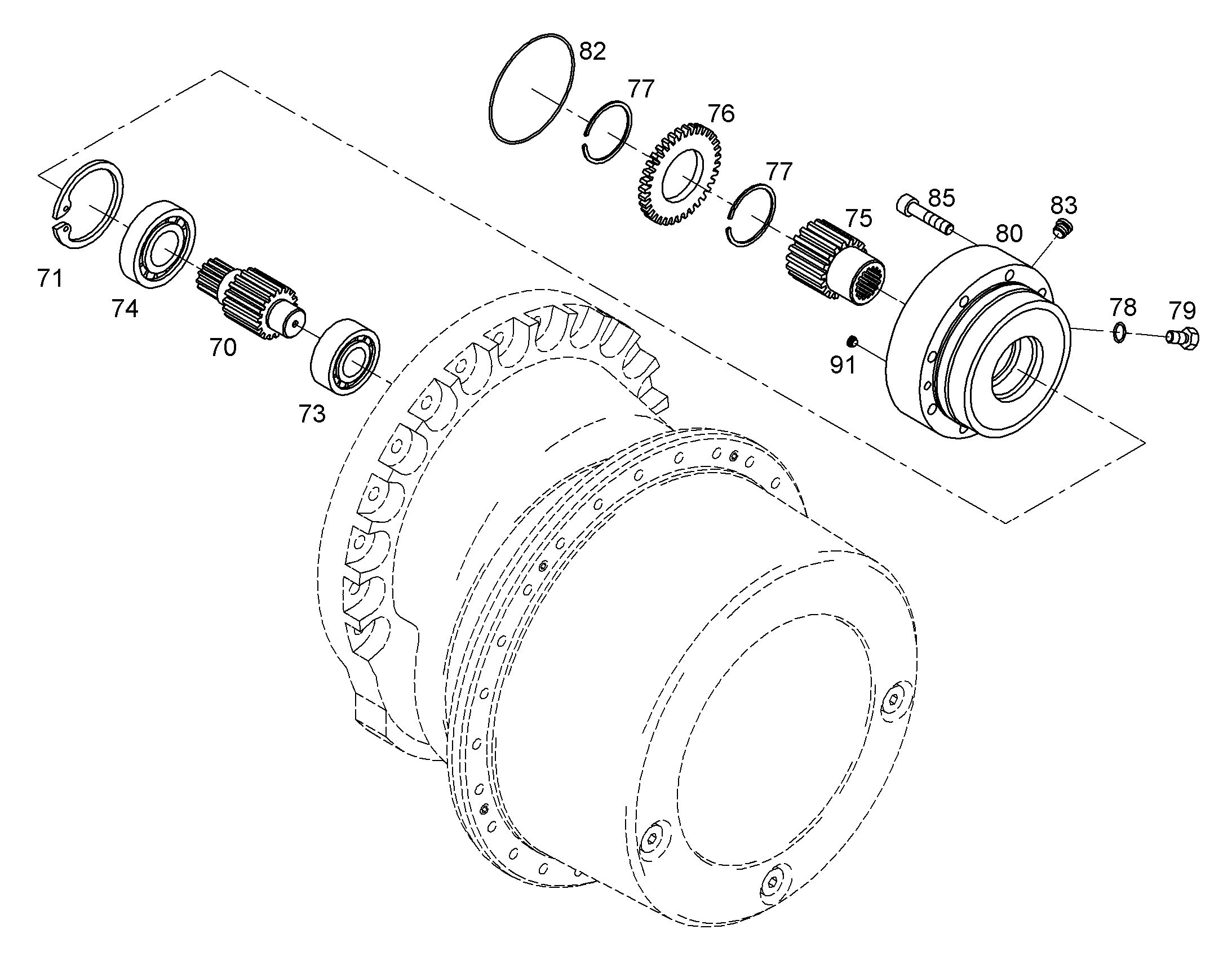 ЗАГЛУШКА РЕЗЬБОВАЯ M 161,5X32X9 S355J2G3C+C 944431403 LIEBHERR