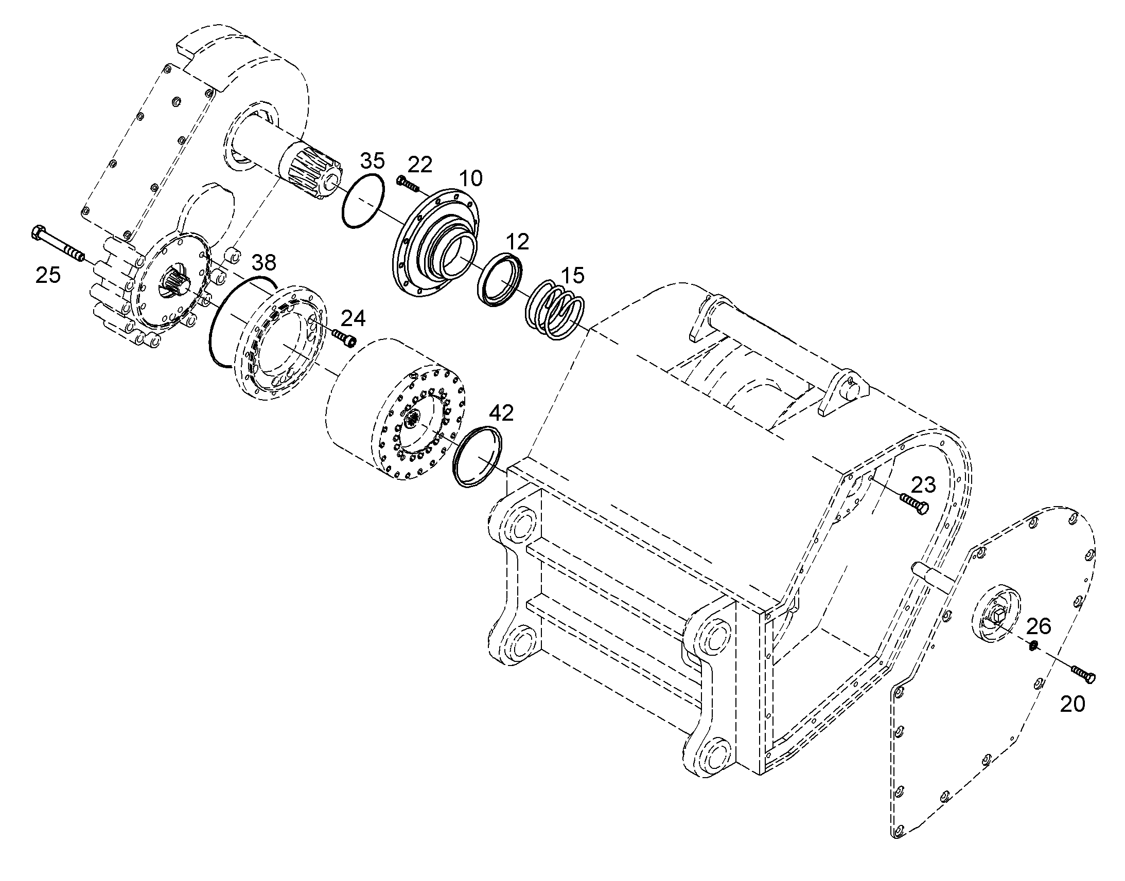 ЗАГЛУШКА КОНУСНАЯ 779010801 LIEBHERR
