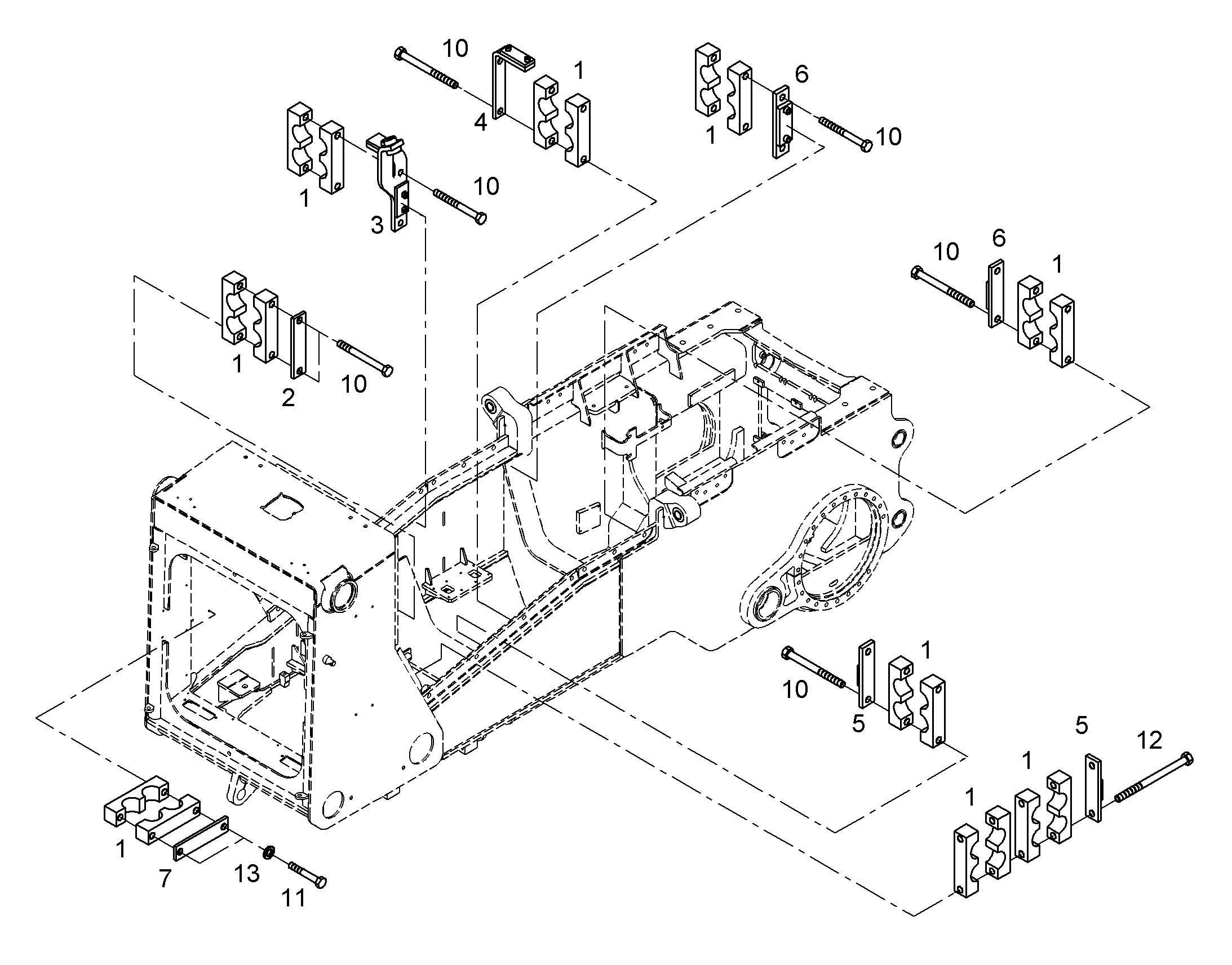 КРЕПЕЖ 9748951 LIEBHERR