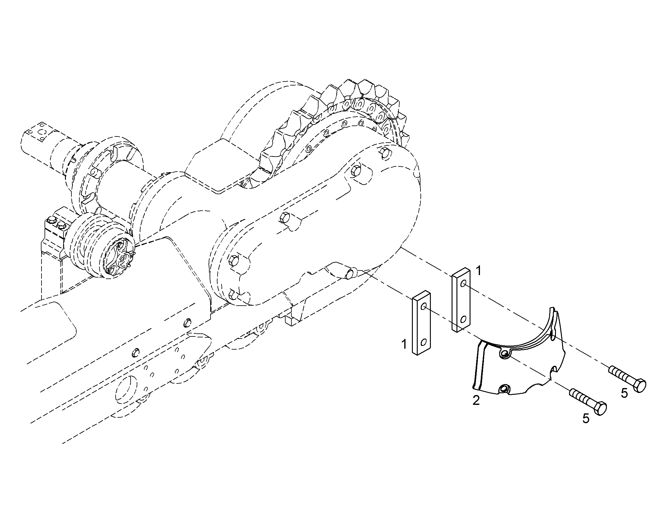 ПЛАНКА 9794869 LIEBHERR