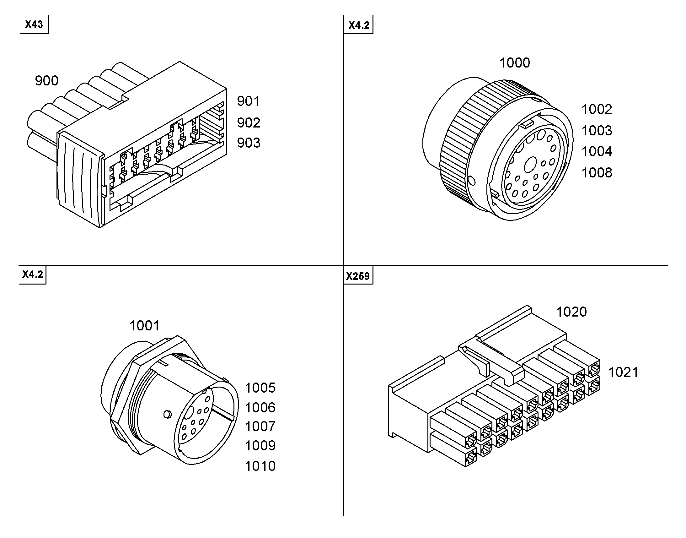 ВТУЛОЧНЫЙ КОНТАКТ 2,8mm 0,5-1mm² 10023062 LIEBHERR