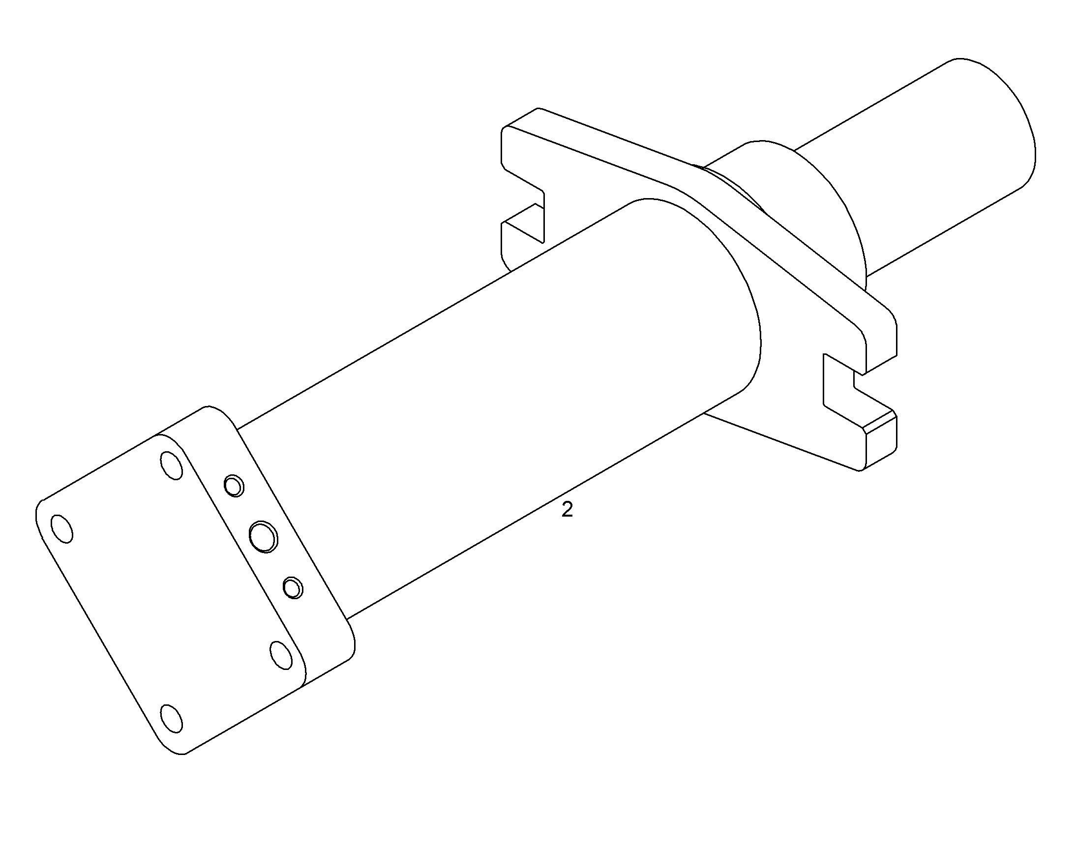 НАТЯЖНОЙ ЦИЛИНДР 5802307 LIEBHERR