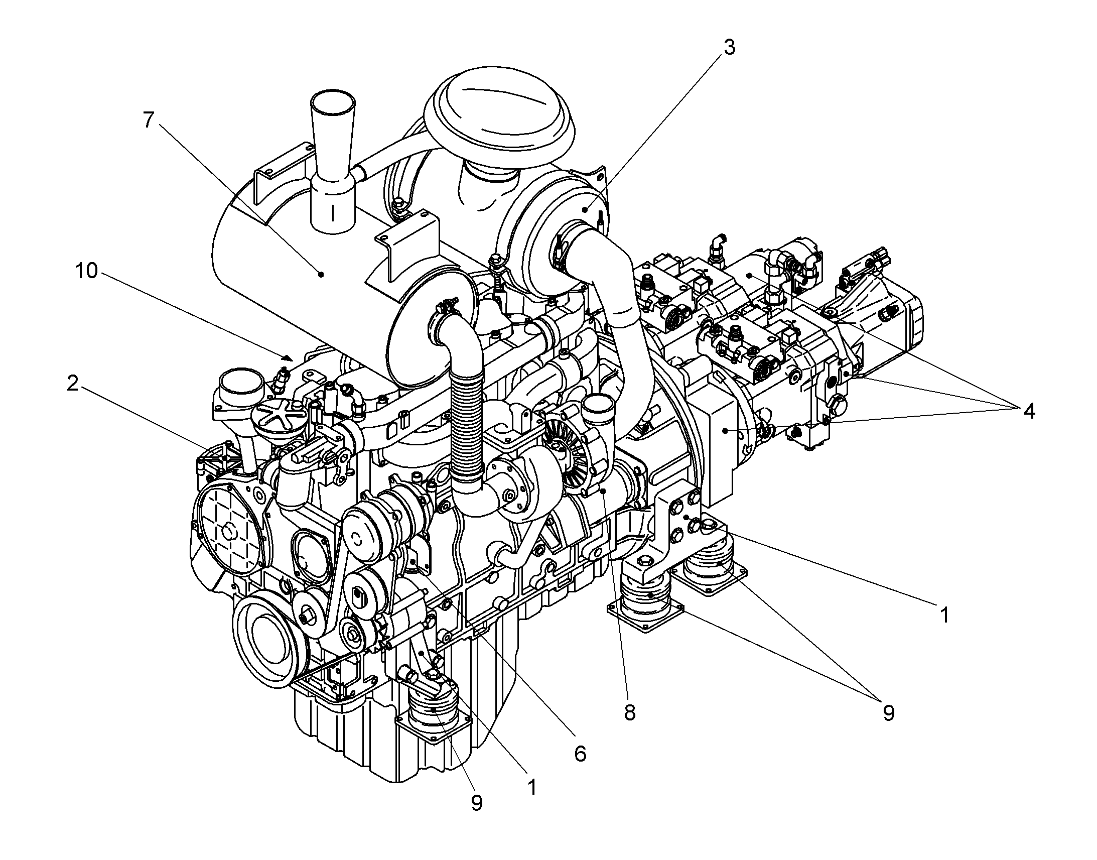 ДЕТАЛИ КРЕПЕЖНЫЕ 9746777 LIEBHERR