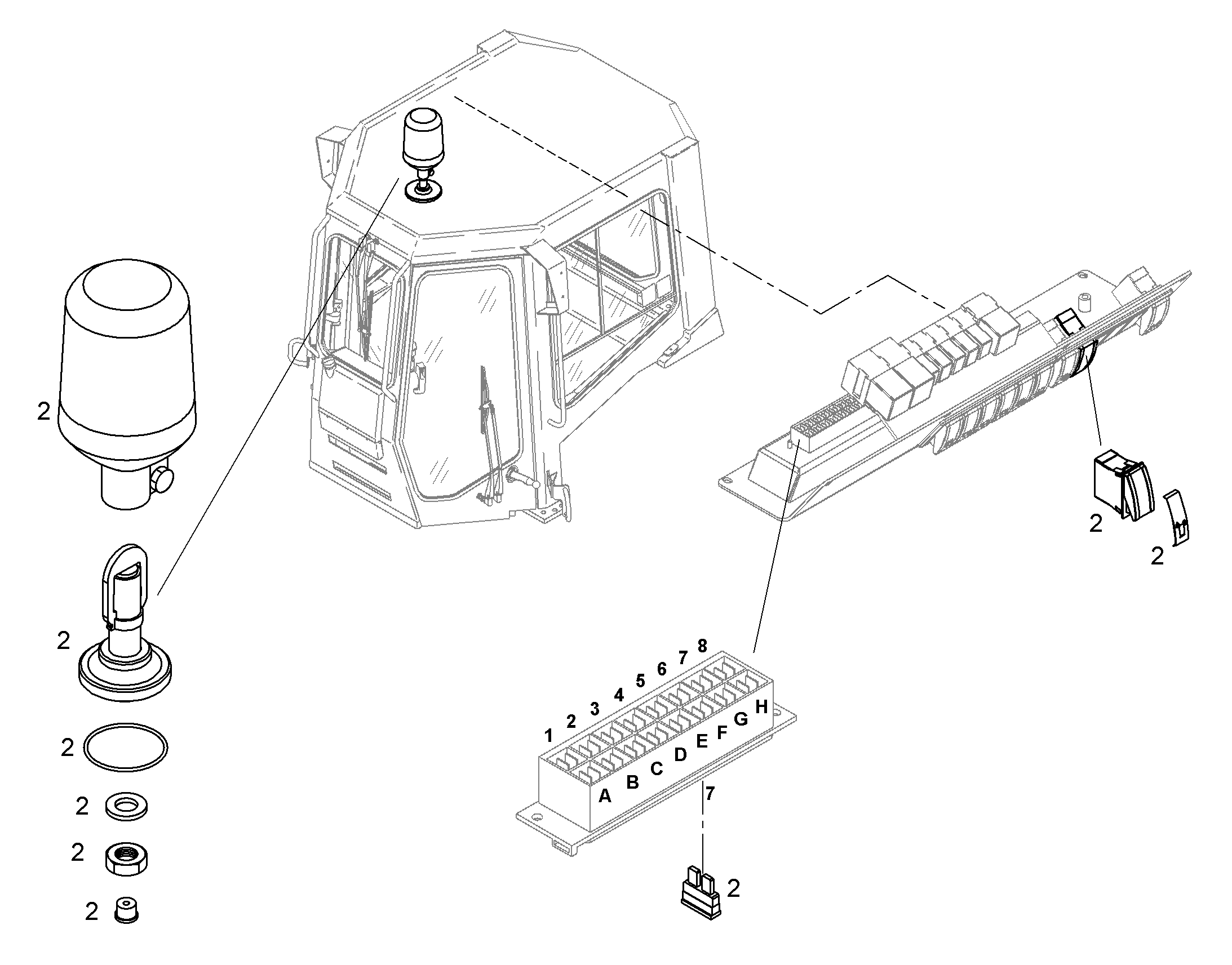 ОСНАСТКА КАБИНЫ BEST_KAB 93501542 LIEBHERR