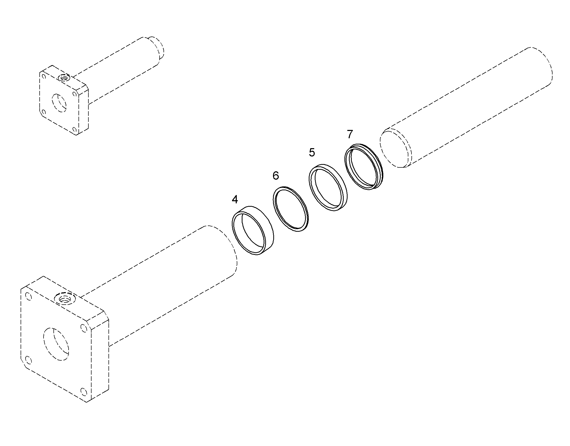 МАСЛОСЪЕМНОЕ КОЛЬЦО 10039480 LIEBHERR