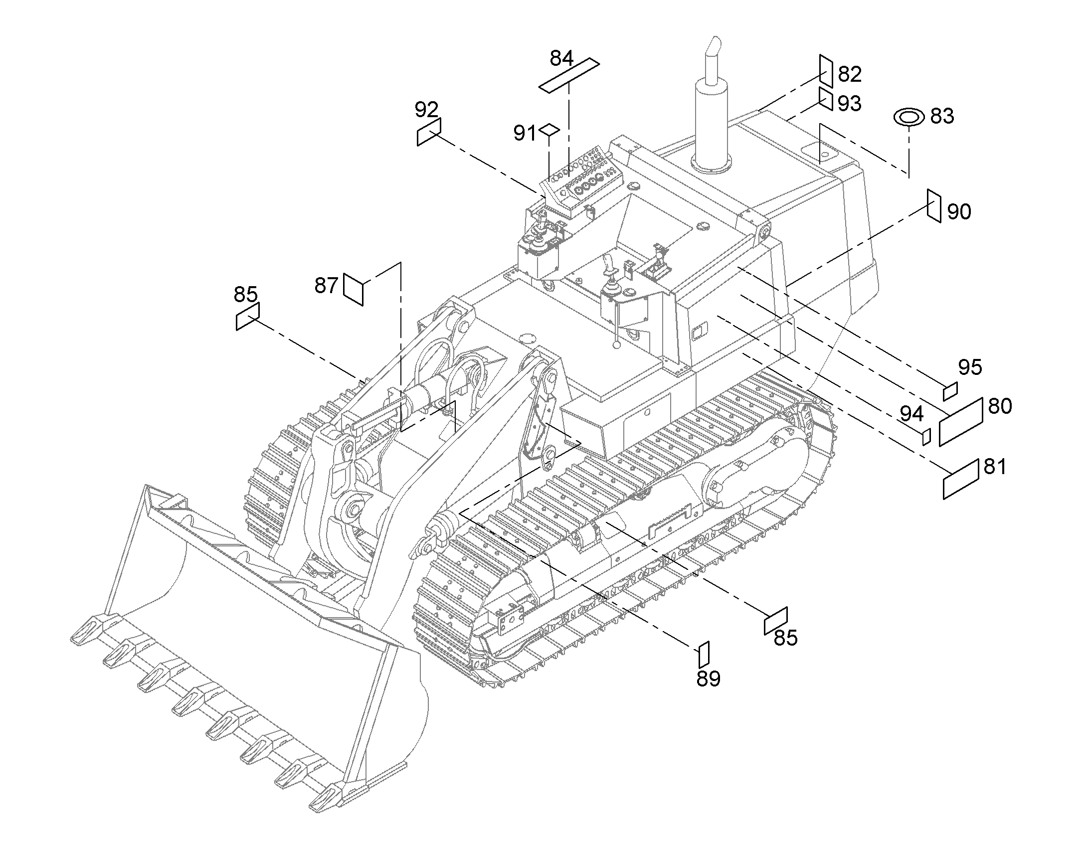 НАКЛЕЙКА 10304898 LIEBHERR