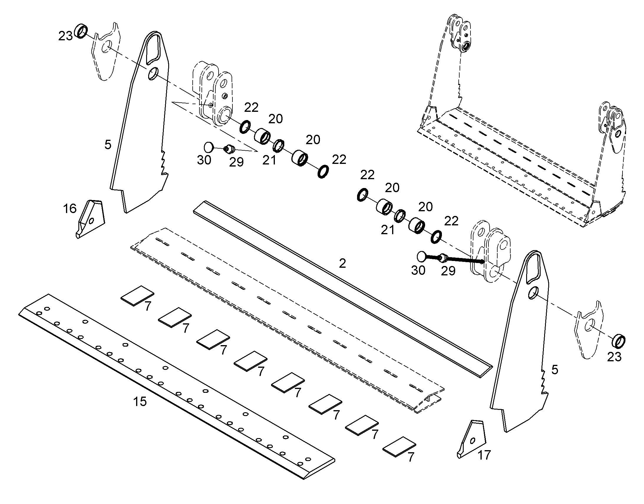 ГИЛЬЗА РАСПОРНАЯ 62X73X13 9931617 LIEBHERR