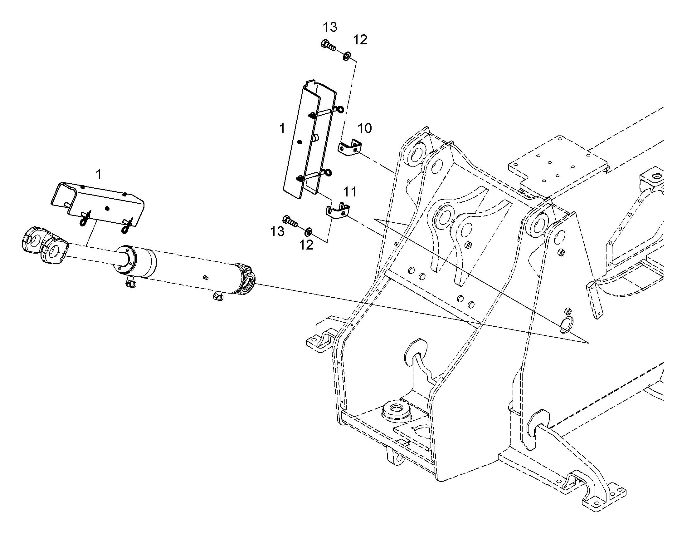 ХОМУТ 9183848 LIEBHERR