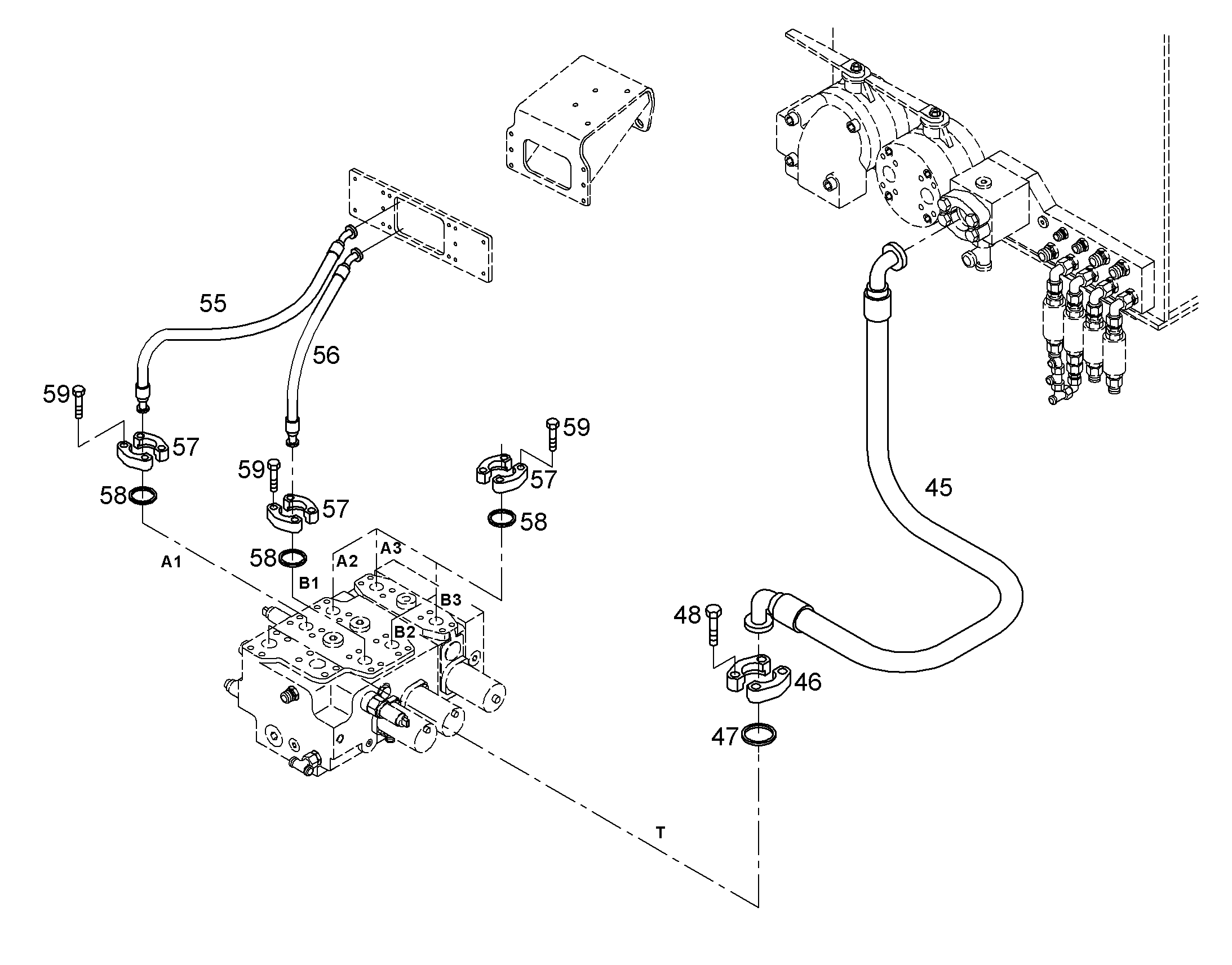 ШЛАНГ 25X2200 10100921 LIEBHERR