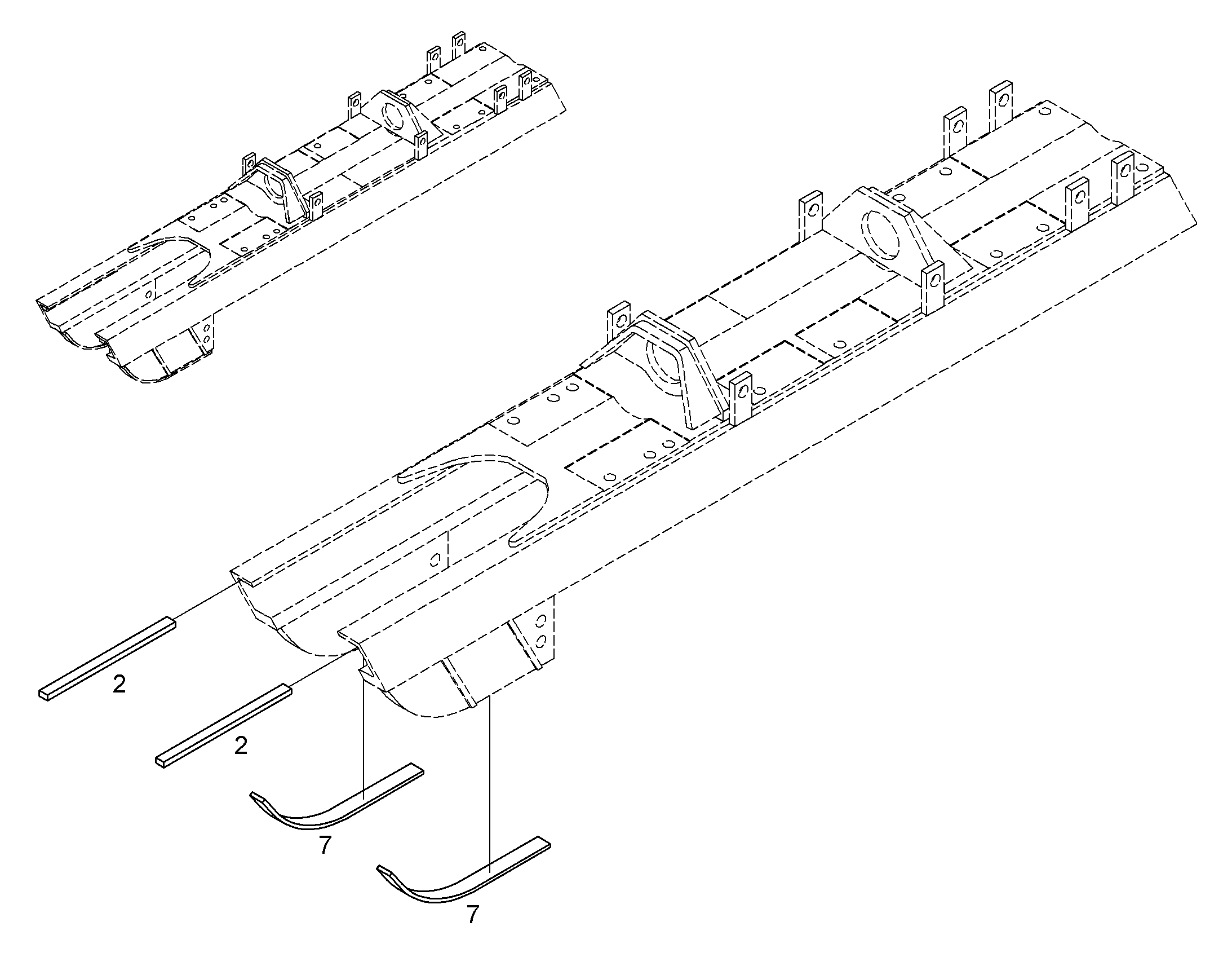 ЭЛЕМЕНТ ЖЕСТКОСТИ 10102087 LIEBHERR