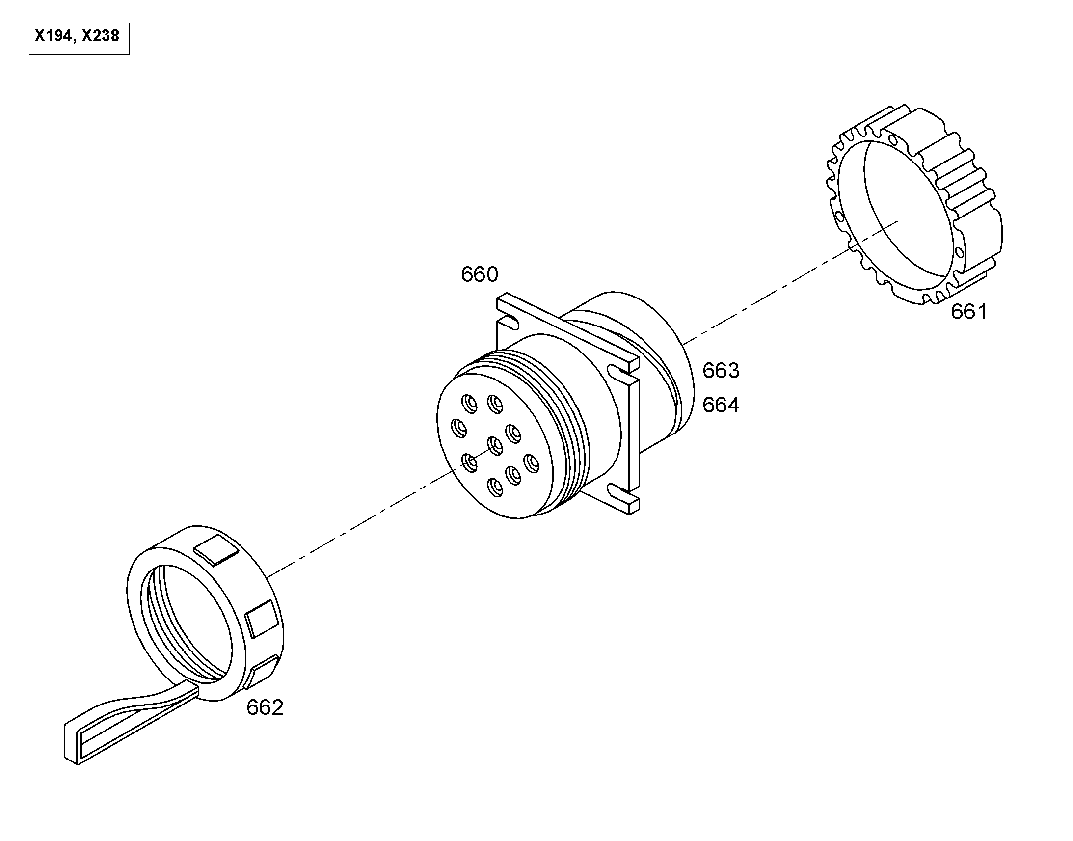 КОЖУХ КОННЕКТОРА 6203597 LIEBHERR