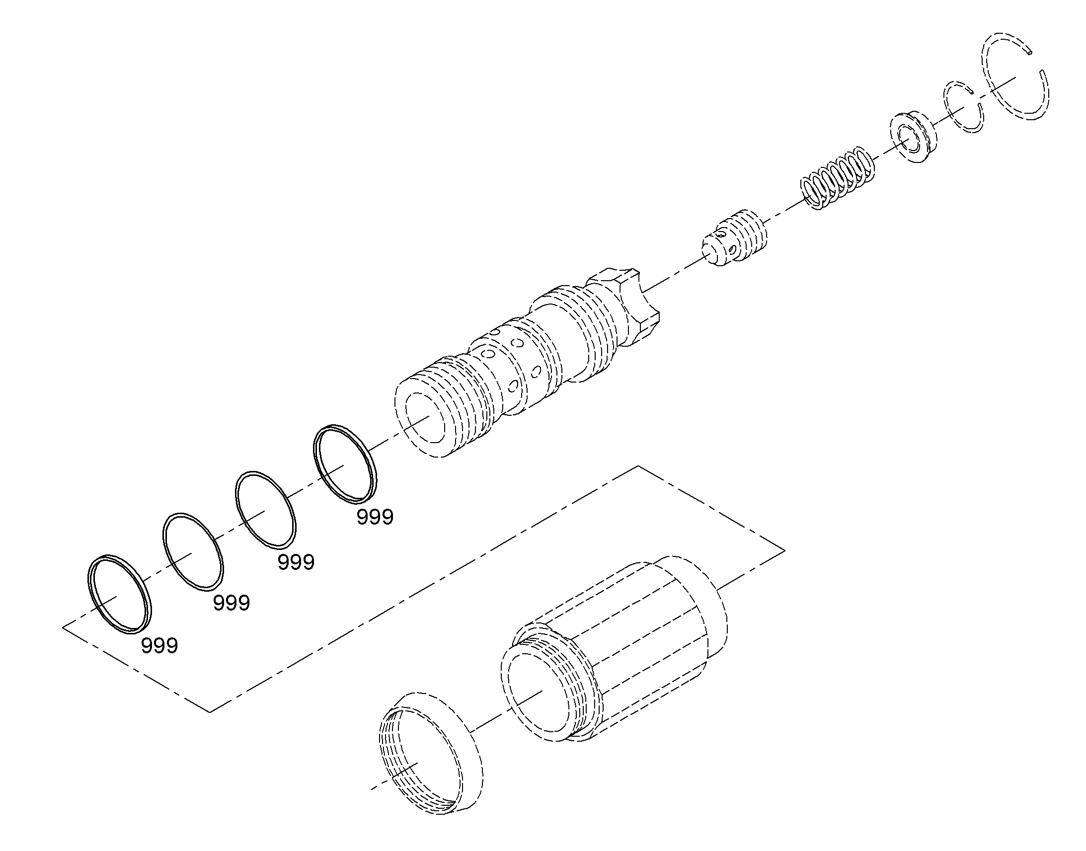 КОМПЛЕКТ УПЛОТНЕНИЙ 10165737 LIEBHERR
