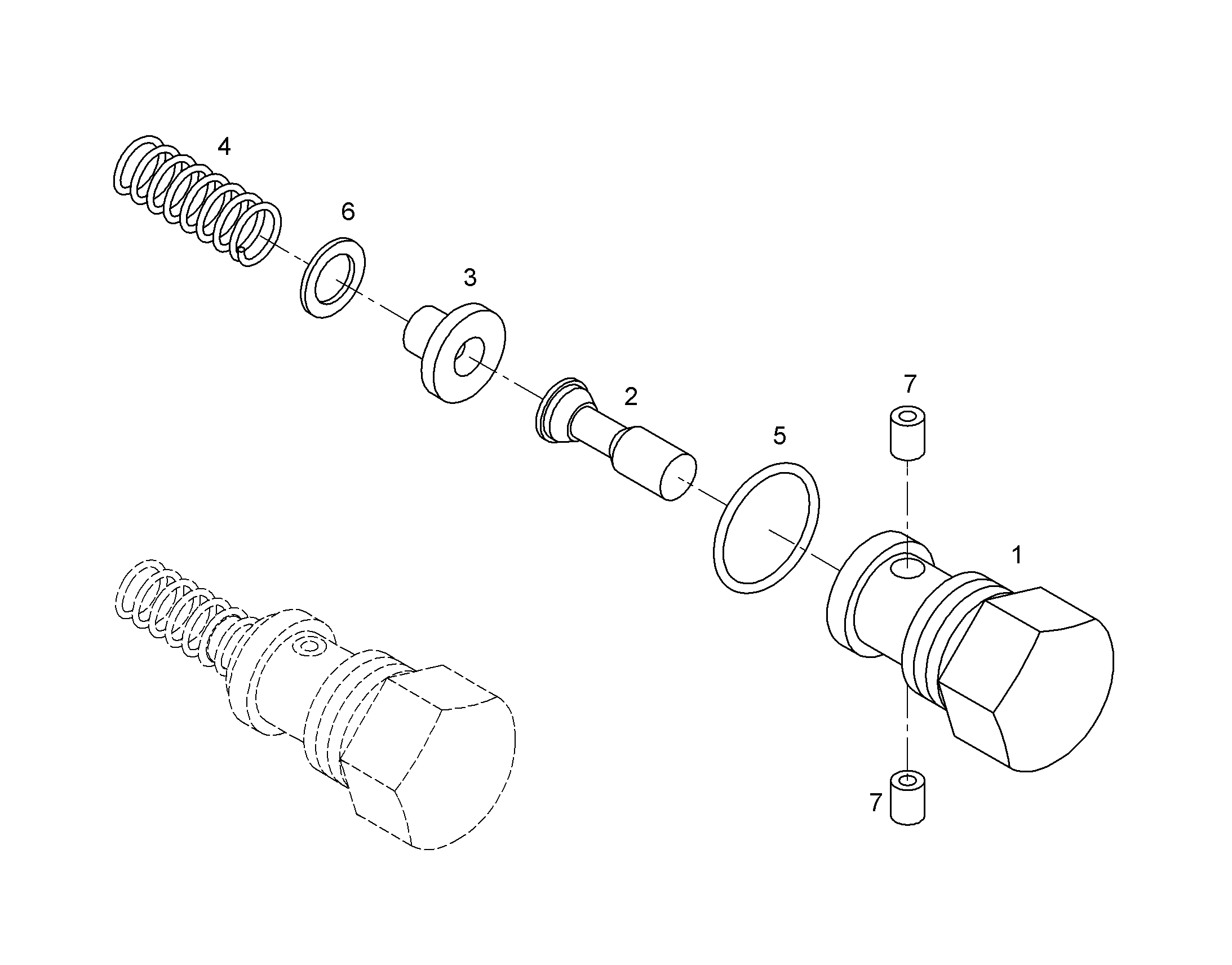 ЗАГЛУШКА РЕЗЬБОВАЯ 10217579 LIEBHERR
