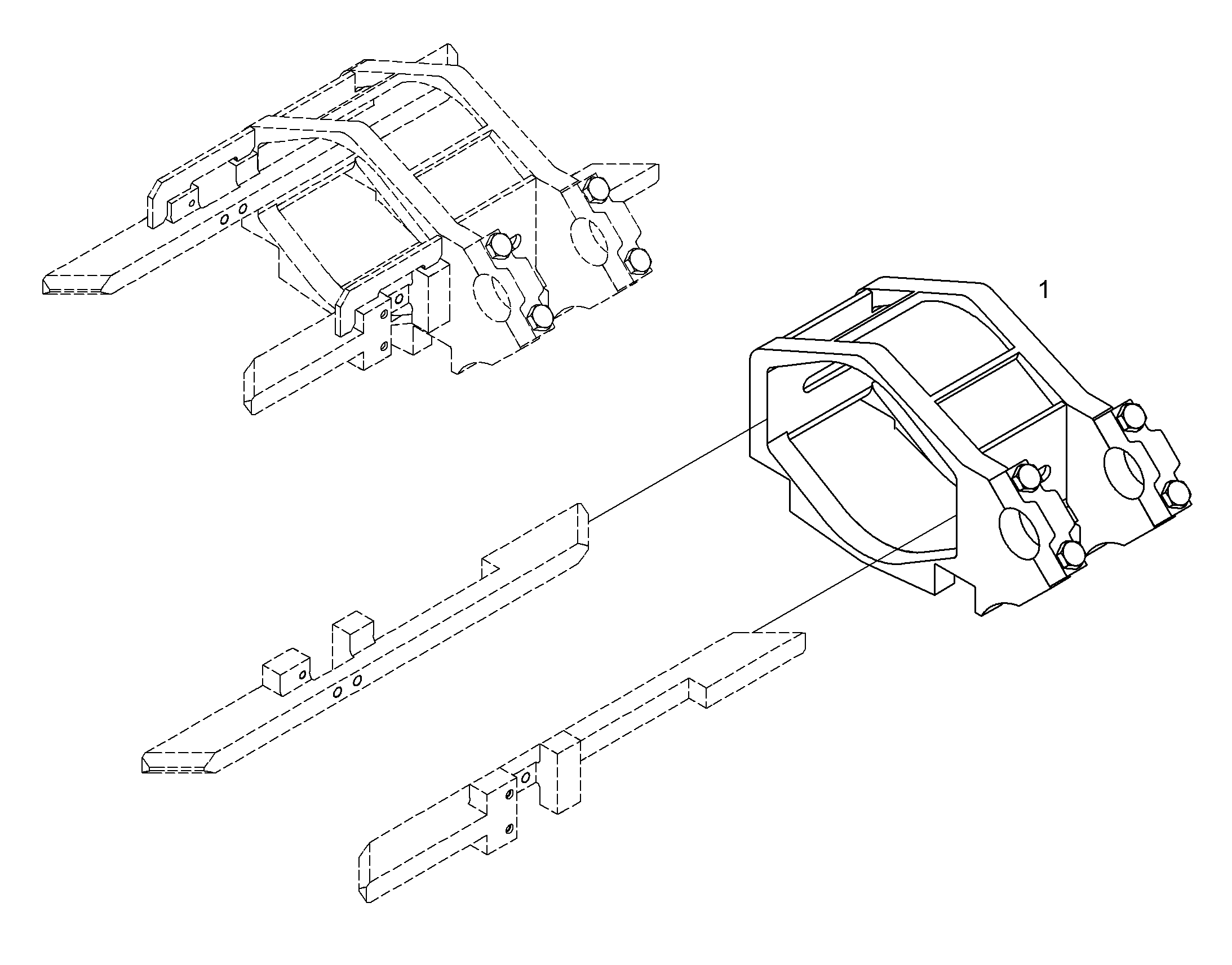СТОЙКА ПОДШИПНИКА 10318689 LIEBHERR